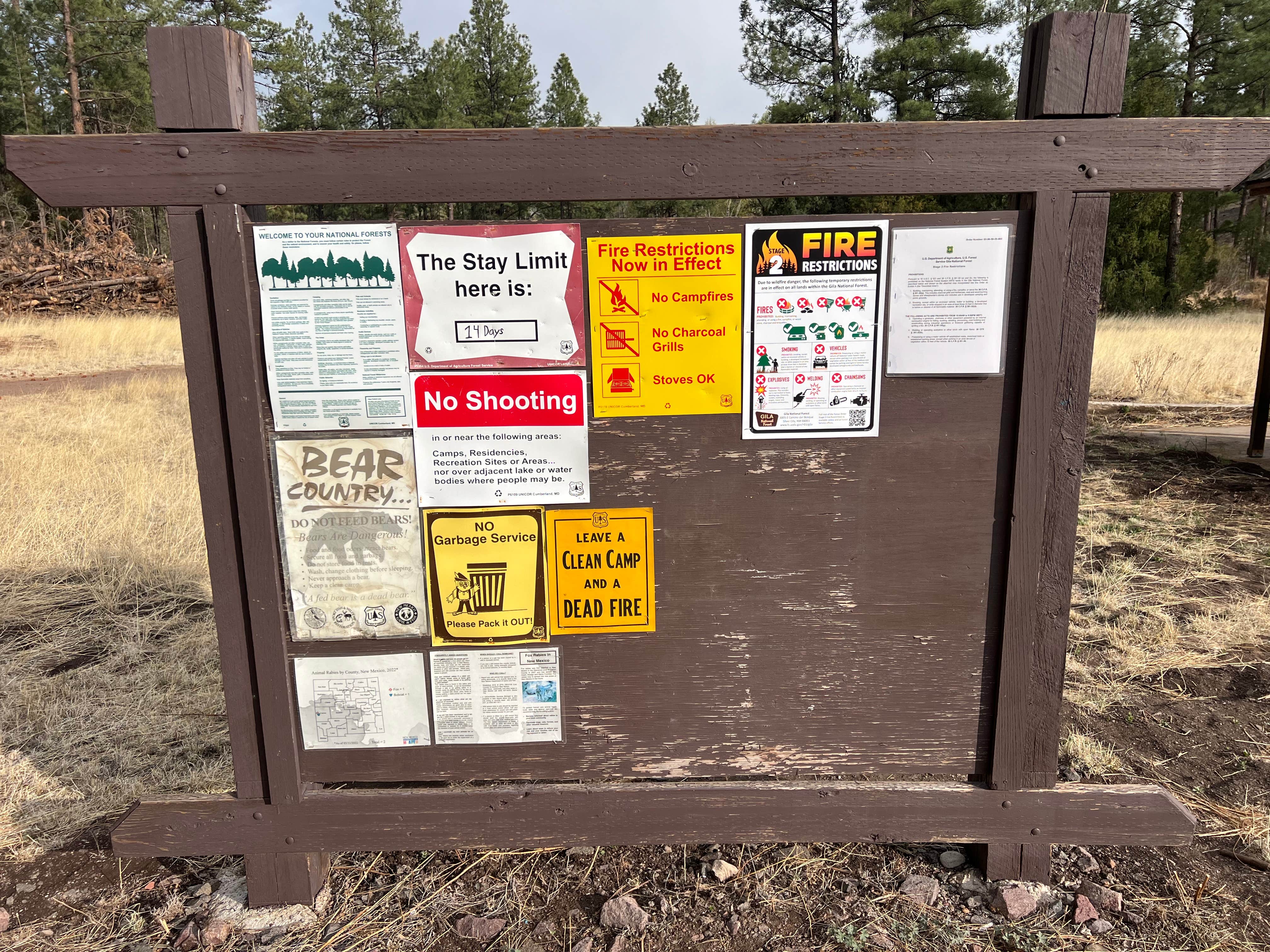 Camper-submitted photo at Head Of The Ditch Campground near Blue, AZ