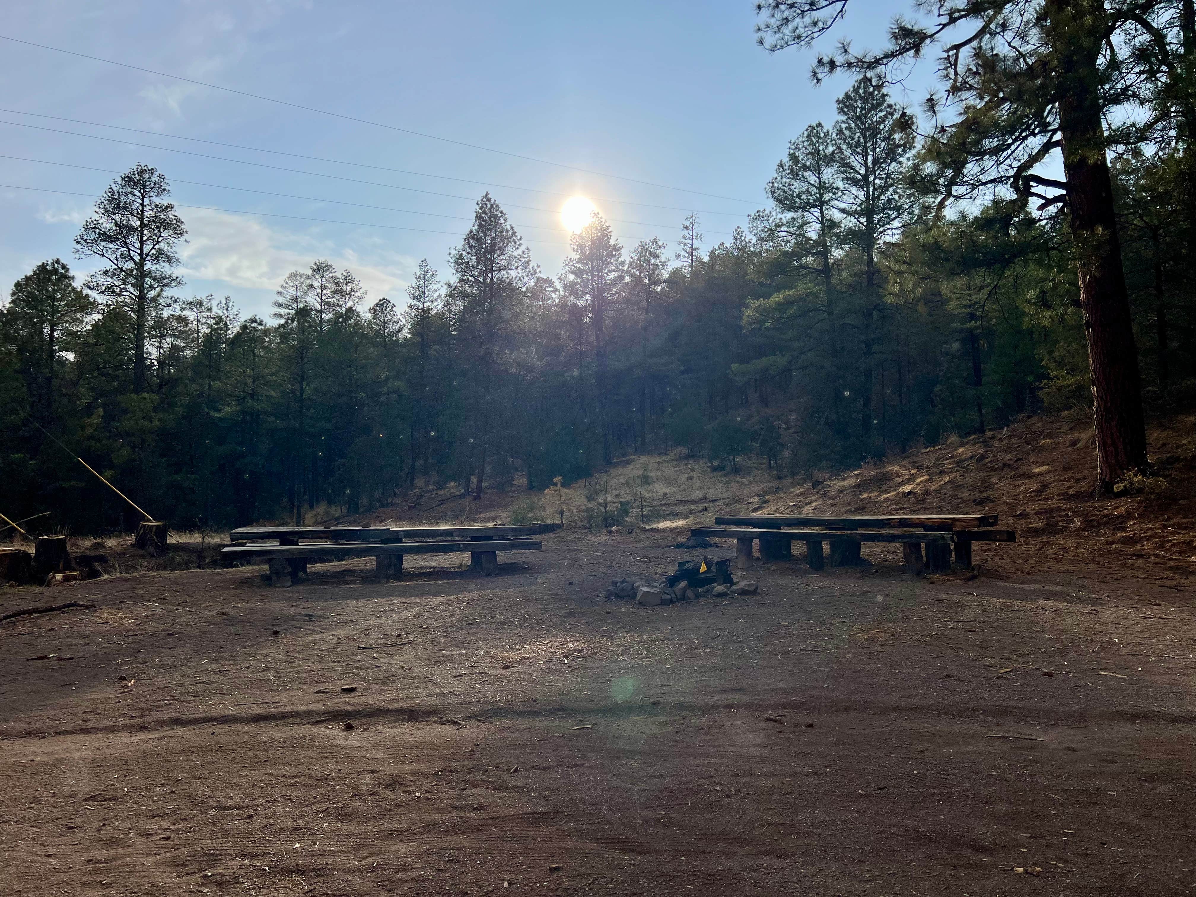 Camper-submitted photo at Head Of The Ditch Campground near Blue, AZ