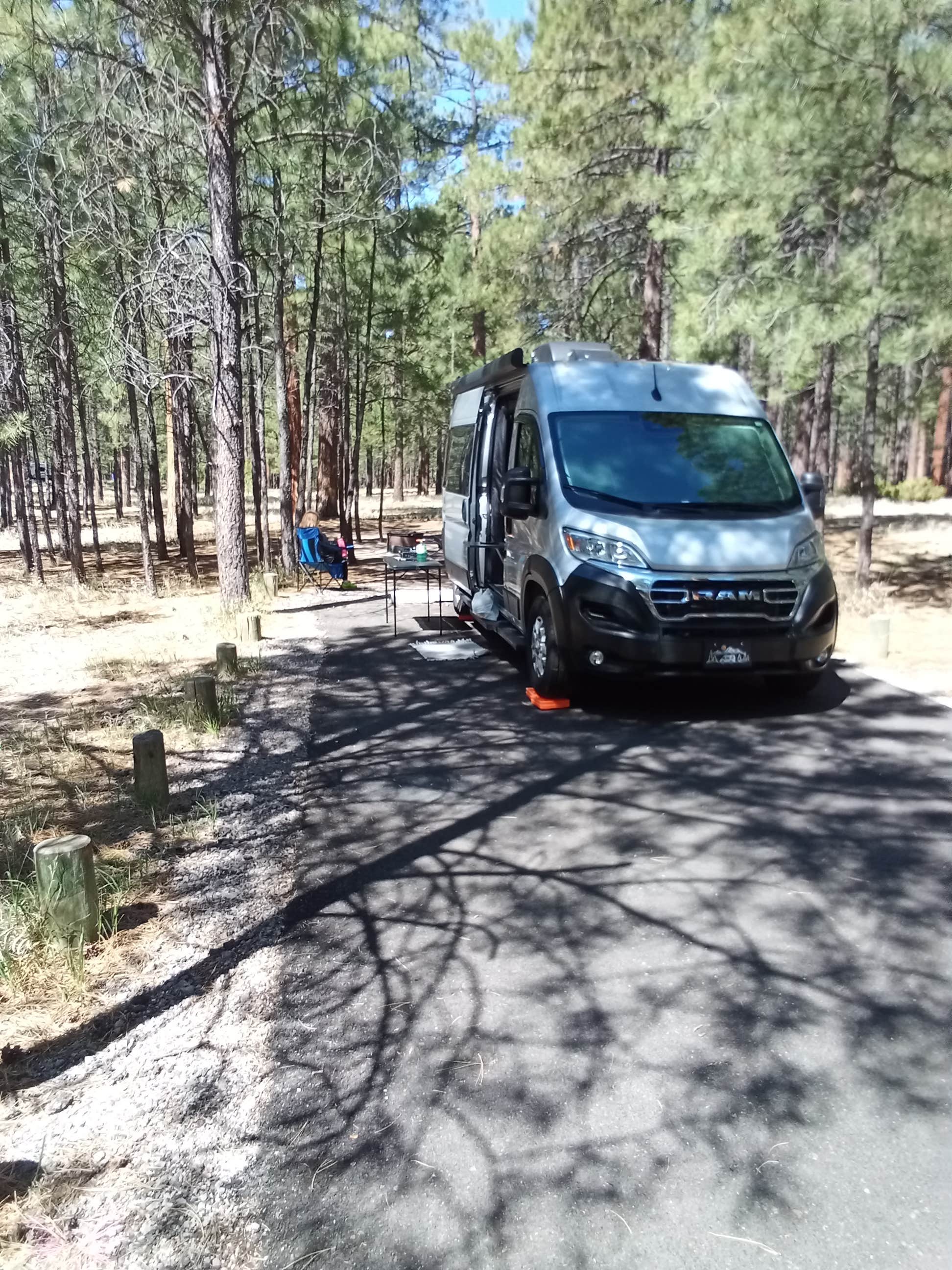 Edward R.'s photo of rv camping at Jemez Falls Campground near Jemez Springs, NM