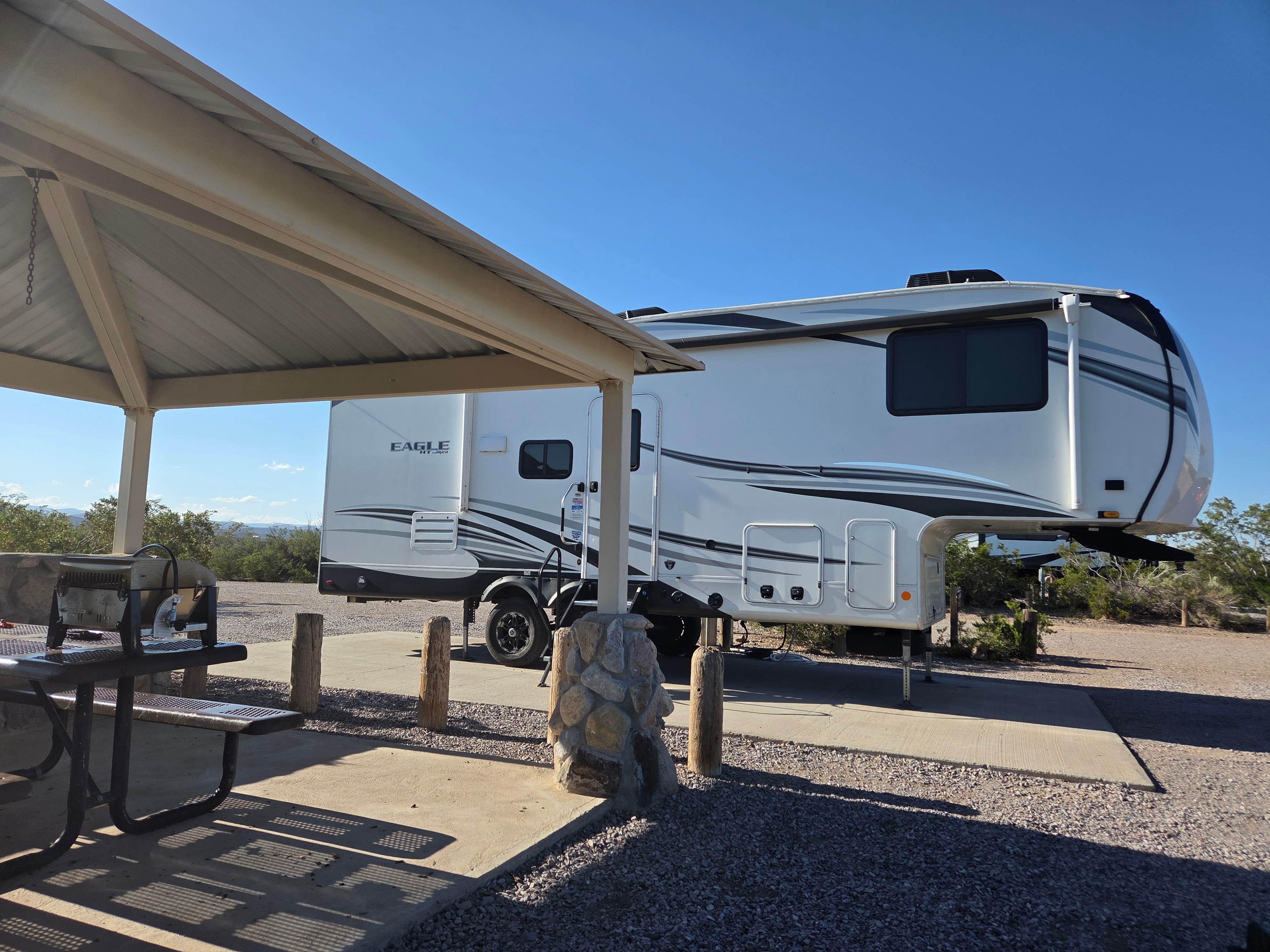 John R.'s photo of rv camping at Leasburg Dam State Park Campground near Sunland Park, NM