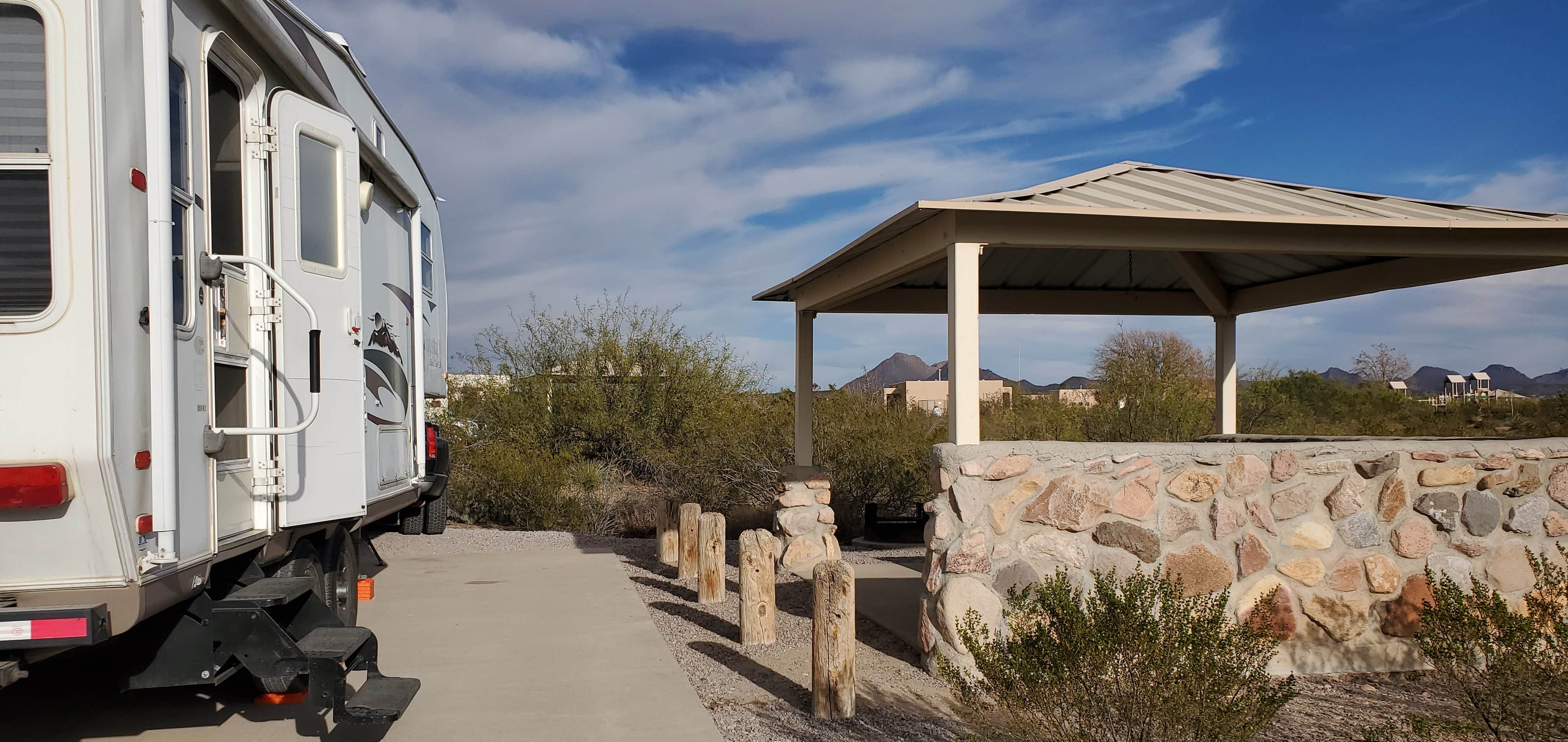 John R.'s photo of rv camping at Leasburg Dam State Park Campground near Las Cruces, NM