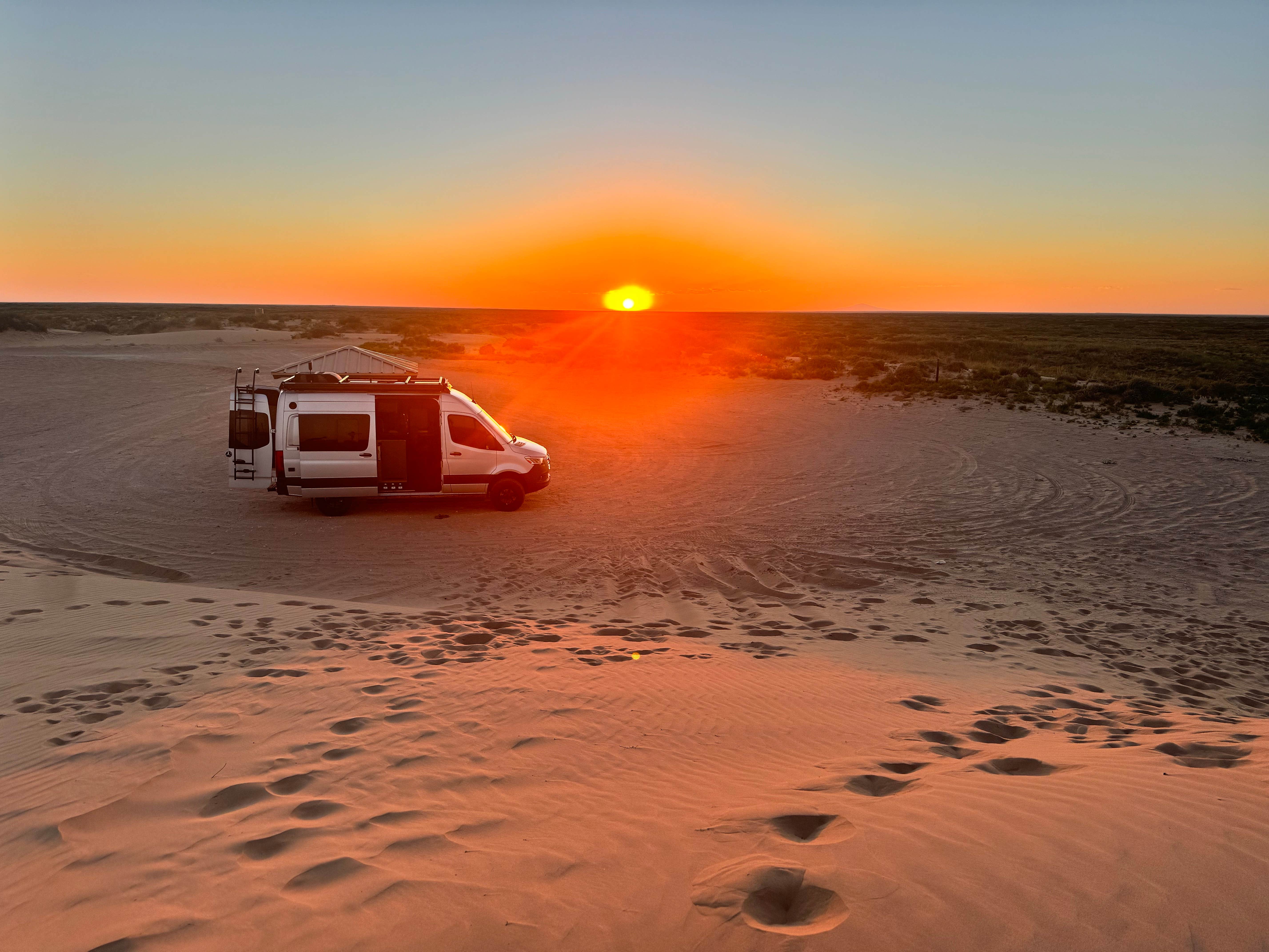 Camper submitted image from Mescalero Sands North Dunes OHV Area - 1