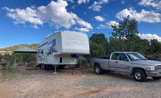 Lisa M.'s photo of rv camping at Sims Mesa Campground — Navajo Lake State Park near Counselor, NM