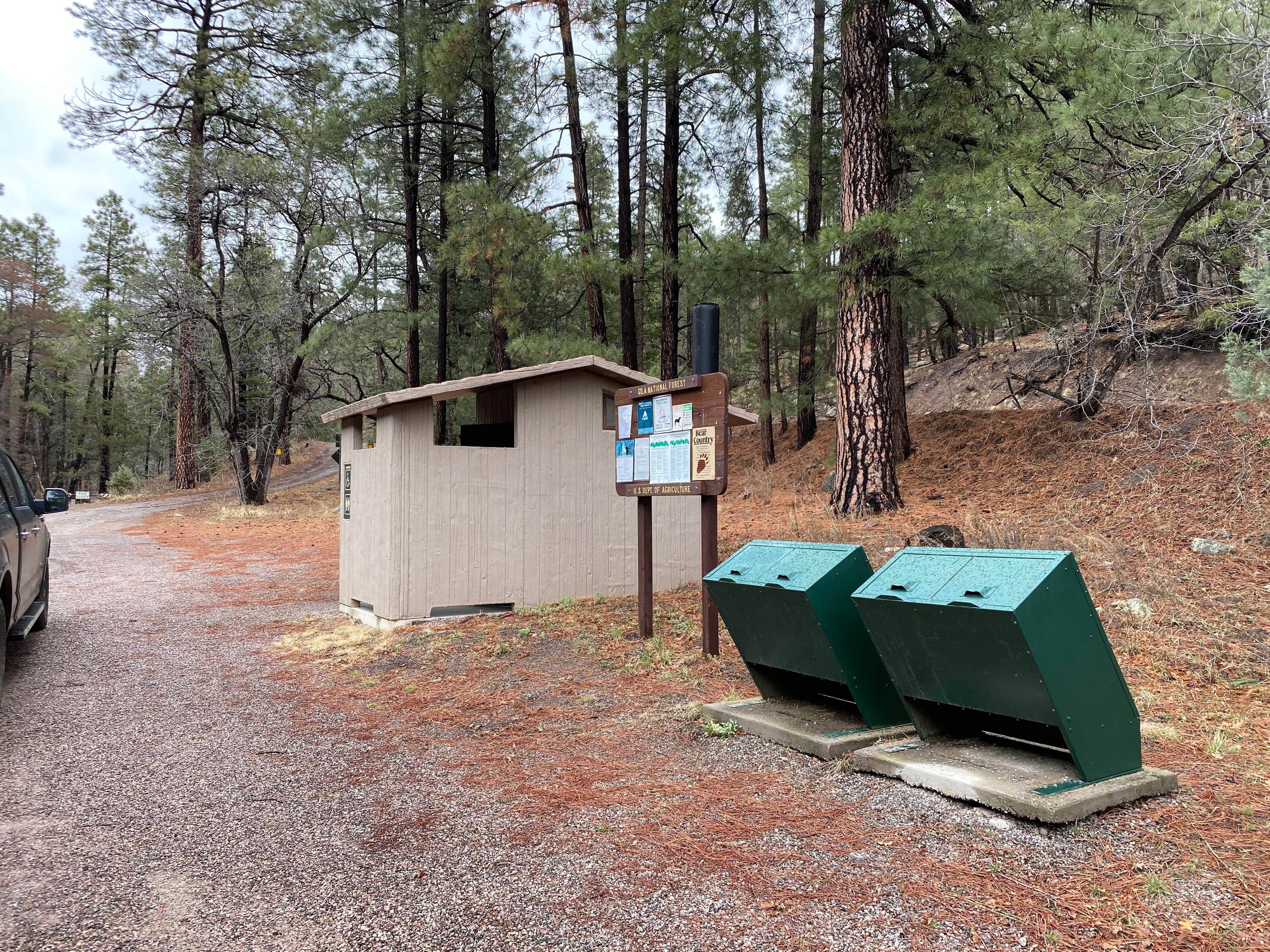 Beth G.'s photo of glamping accommodations at Railroad Canyon Campground near Gila National Forest