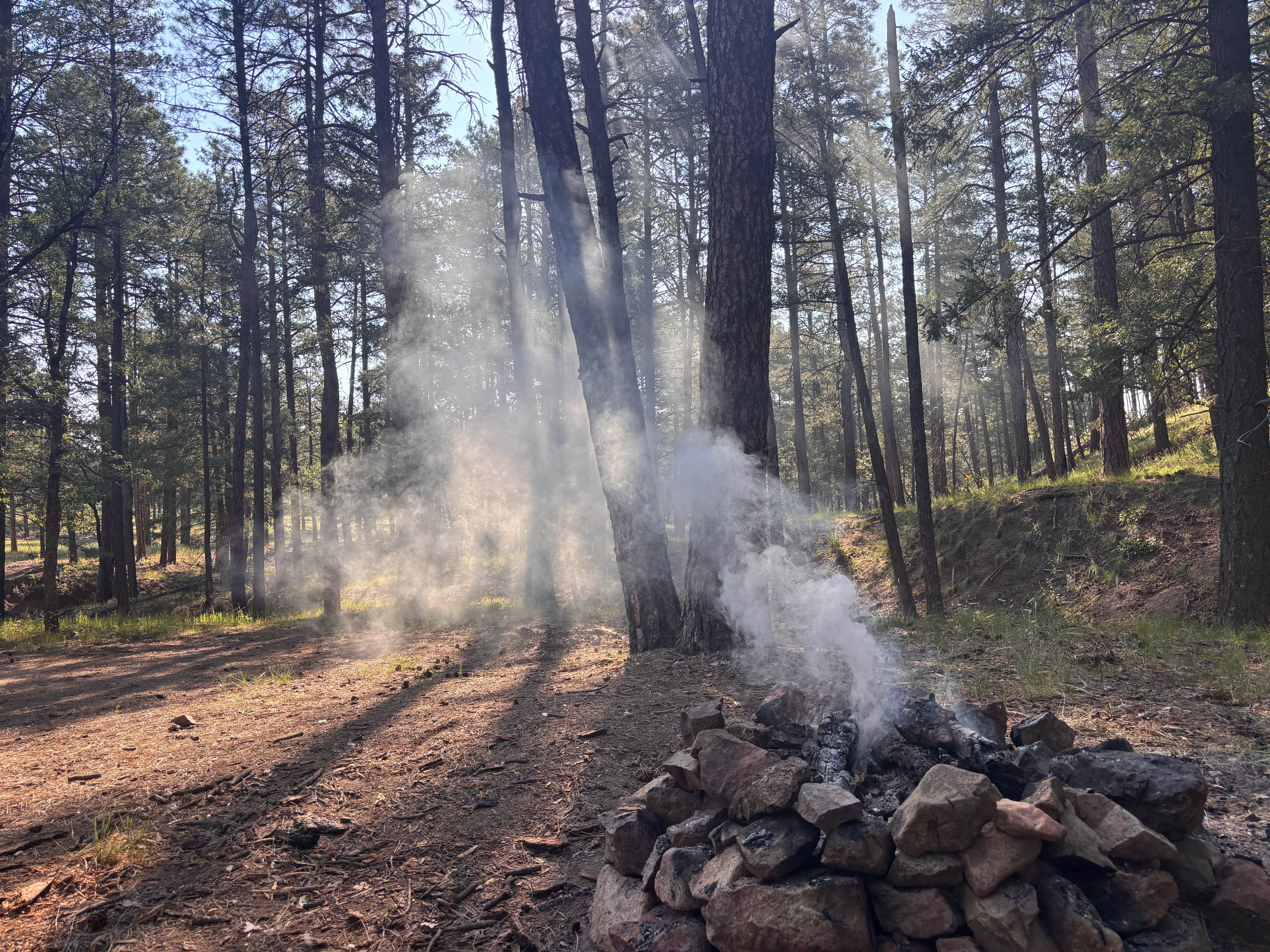 Camping near El Rancho: Red Cloud Campground, Corona, Texas