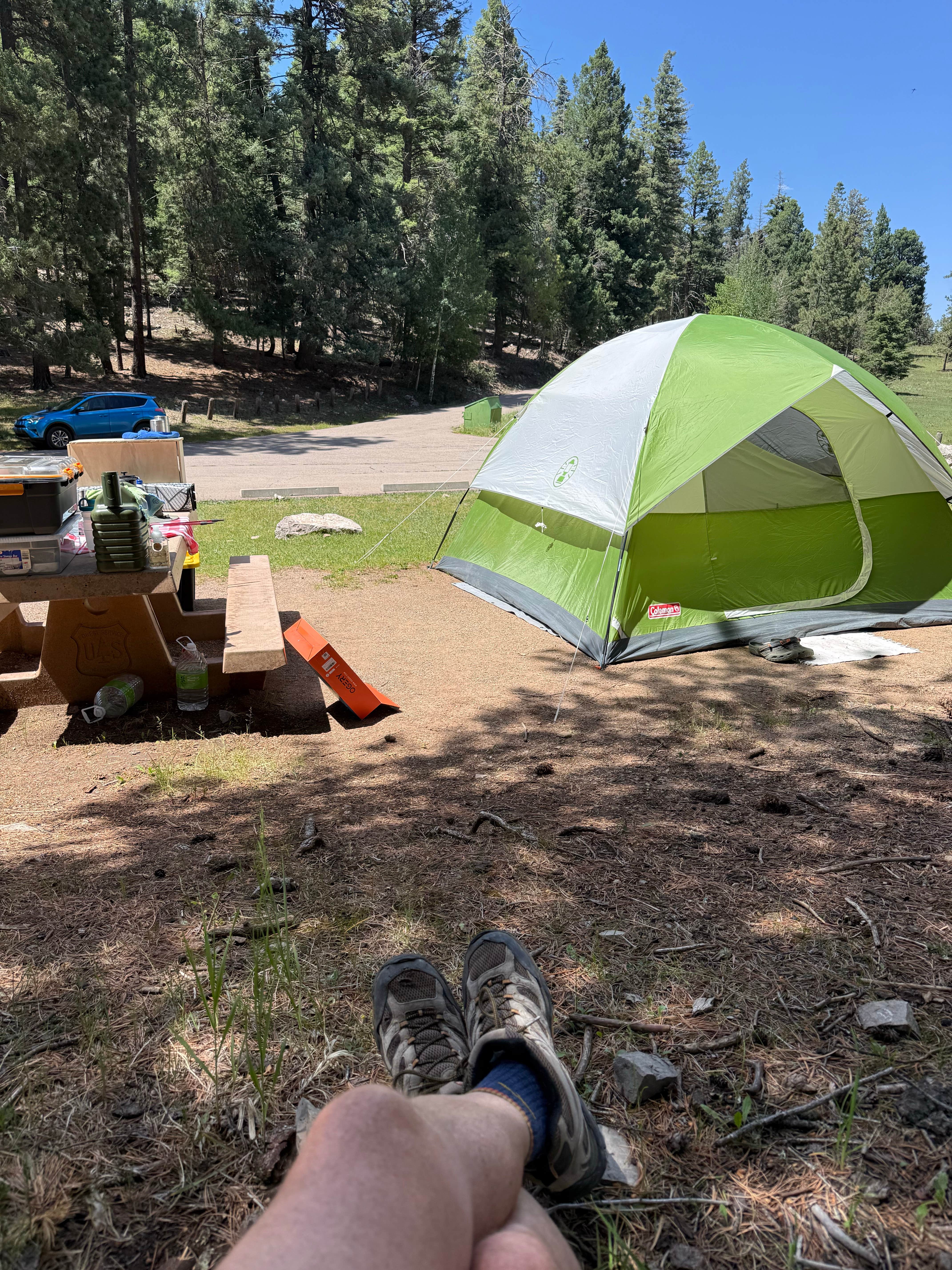Camper-submitted photo at Lincoln National Forest Slide Group Campground near Bent, NM