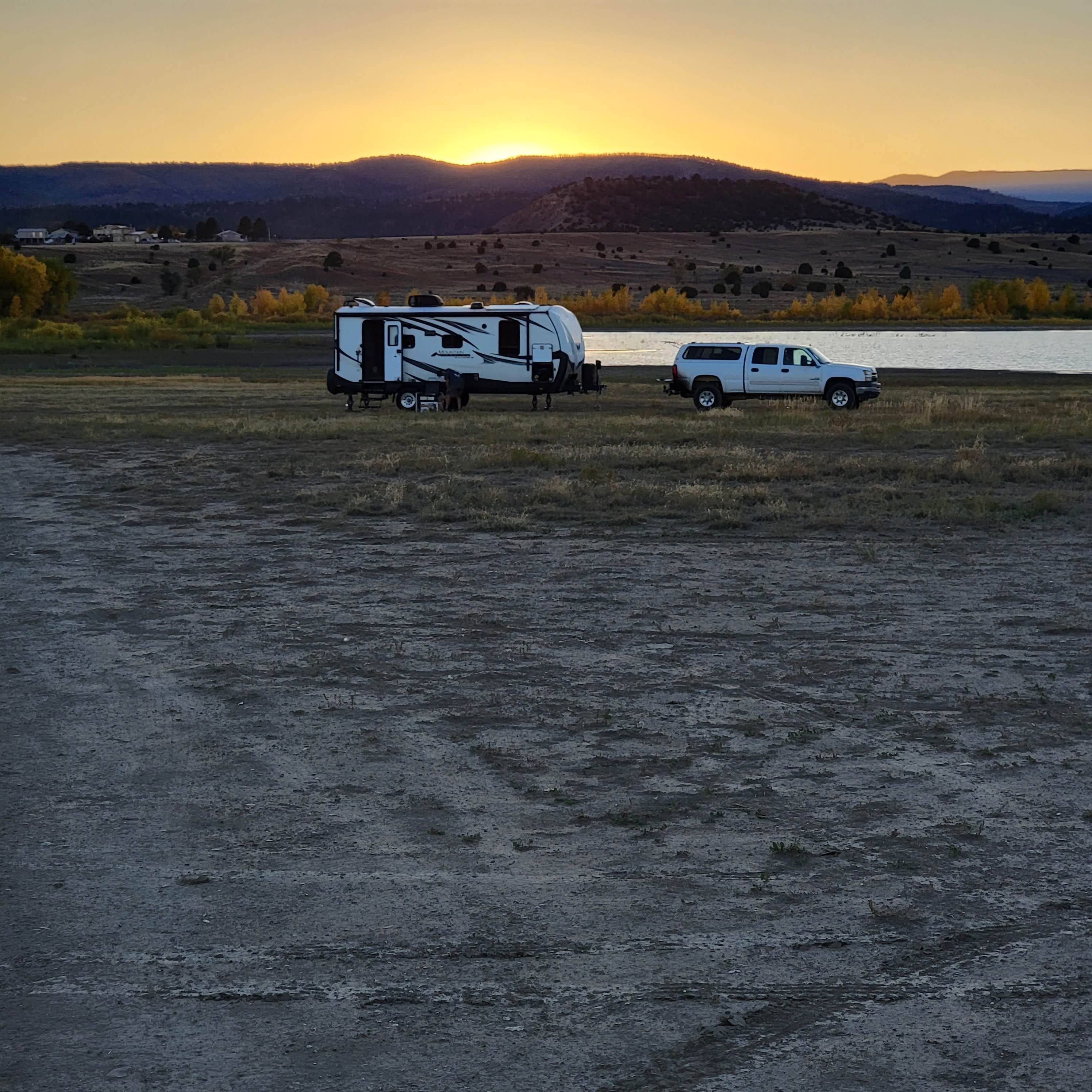 Debbie  W.'s photo of rv camping at North Area Campground — Storrie Lake State Park near Rociada, NM