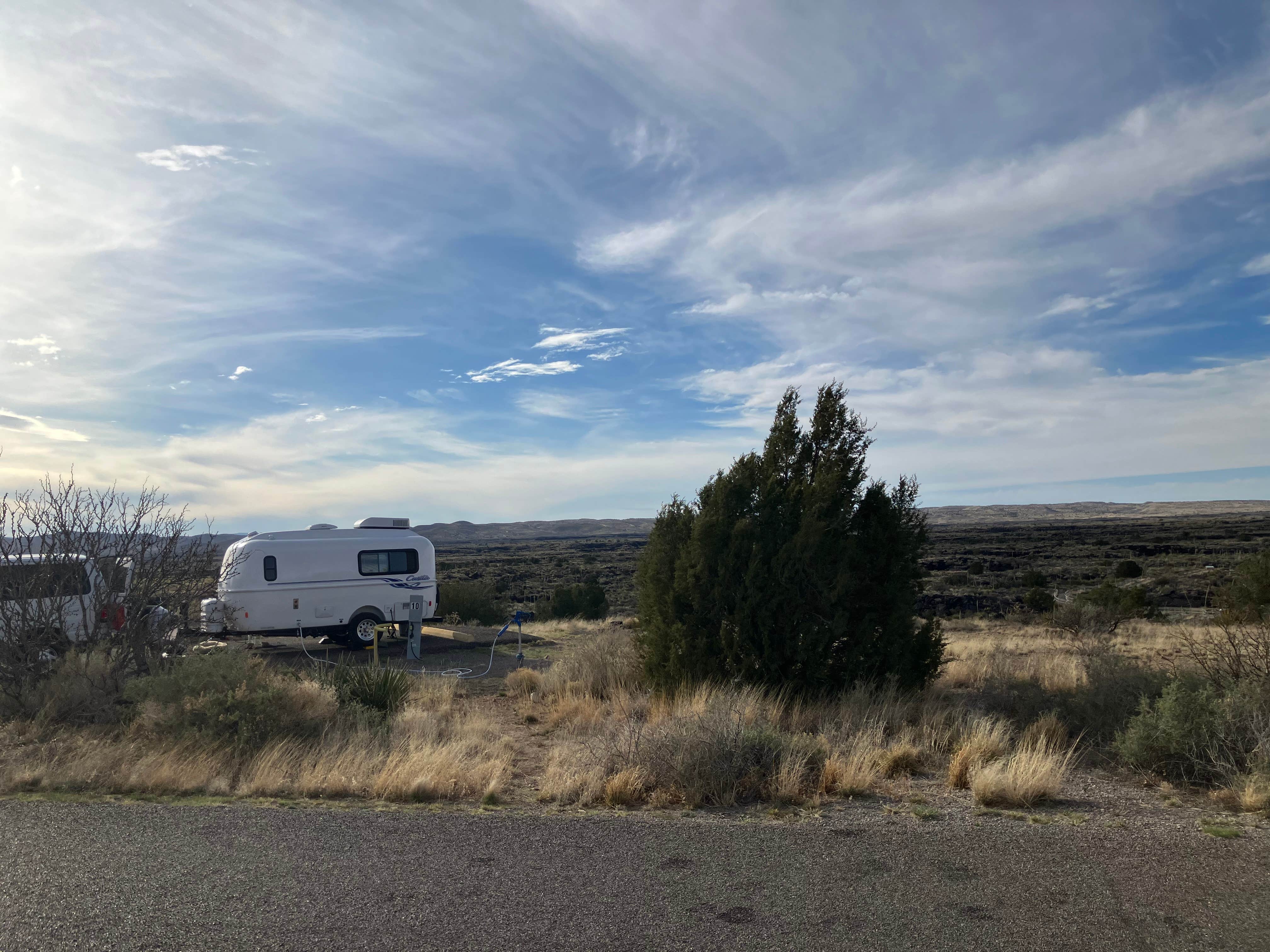 Roger W.'s photo of rv camping at Valley Of Fires Recreation Area near Corona, NM