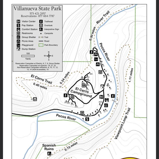 Villanueva State Park Campground | Ribera, NM