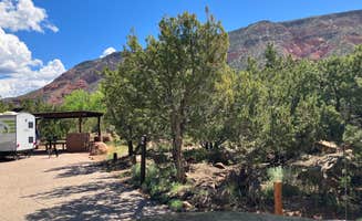 Roger W.'s photo of camping with pets at Vista Linda Campground — Santa Fe National Forest near Bernalillo, NM