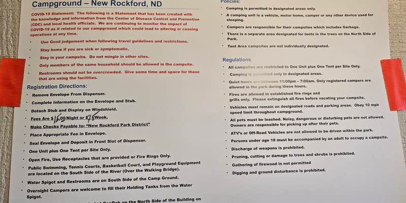 Camper submitted image from New Rockford Memorial