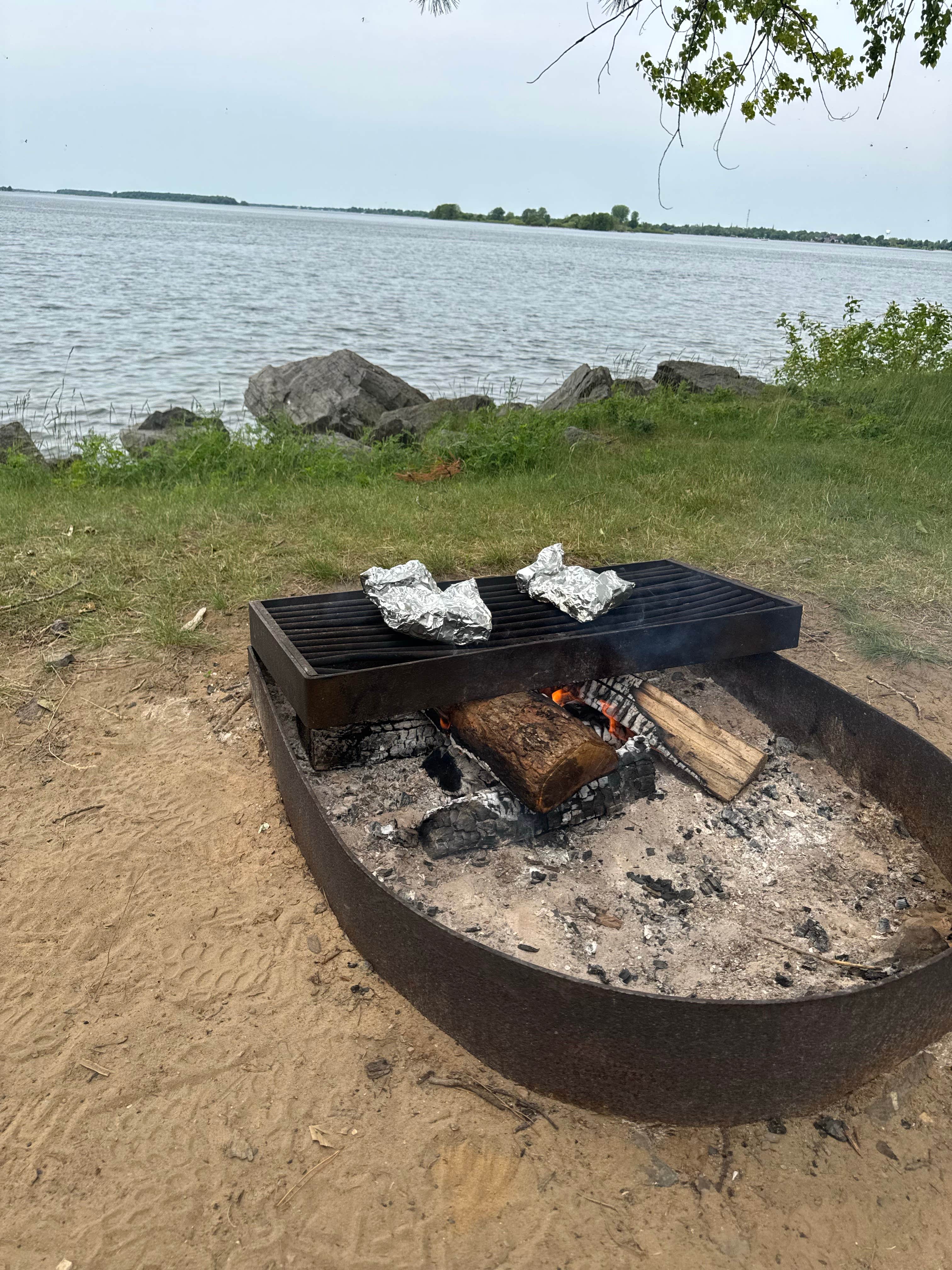 Camper-submitted photo at Coles Creek State Park Campground near Massena, NY