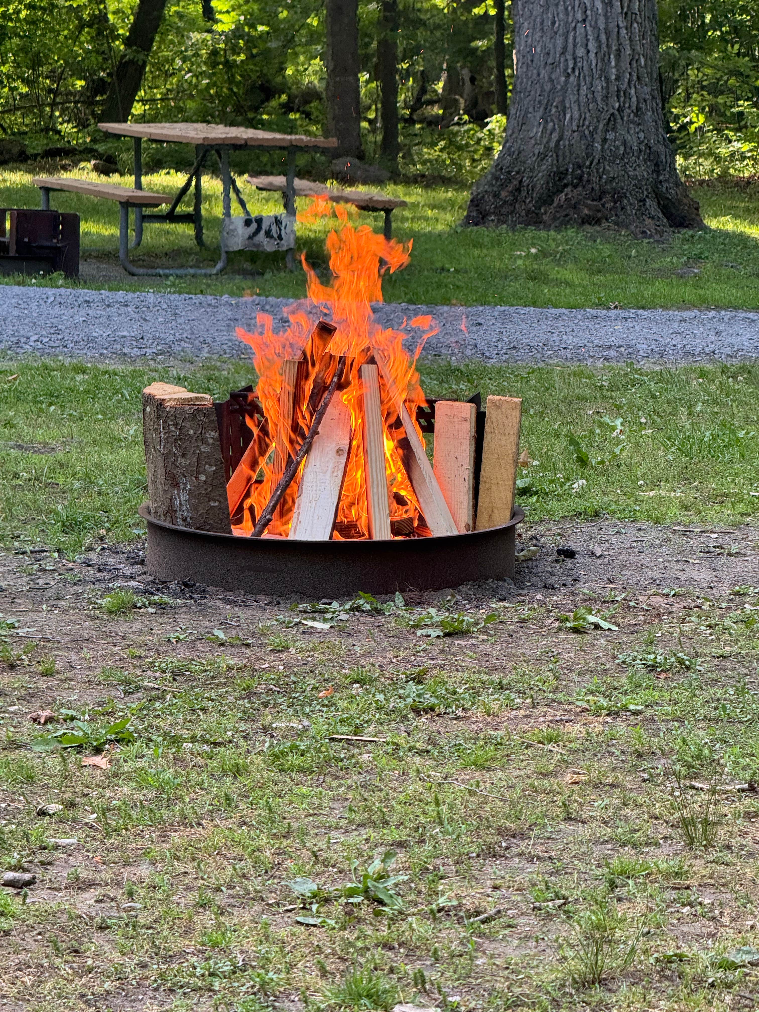 Camper submitted image from Eel Weir State Park Campground - 1