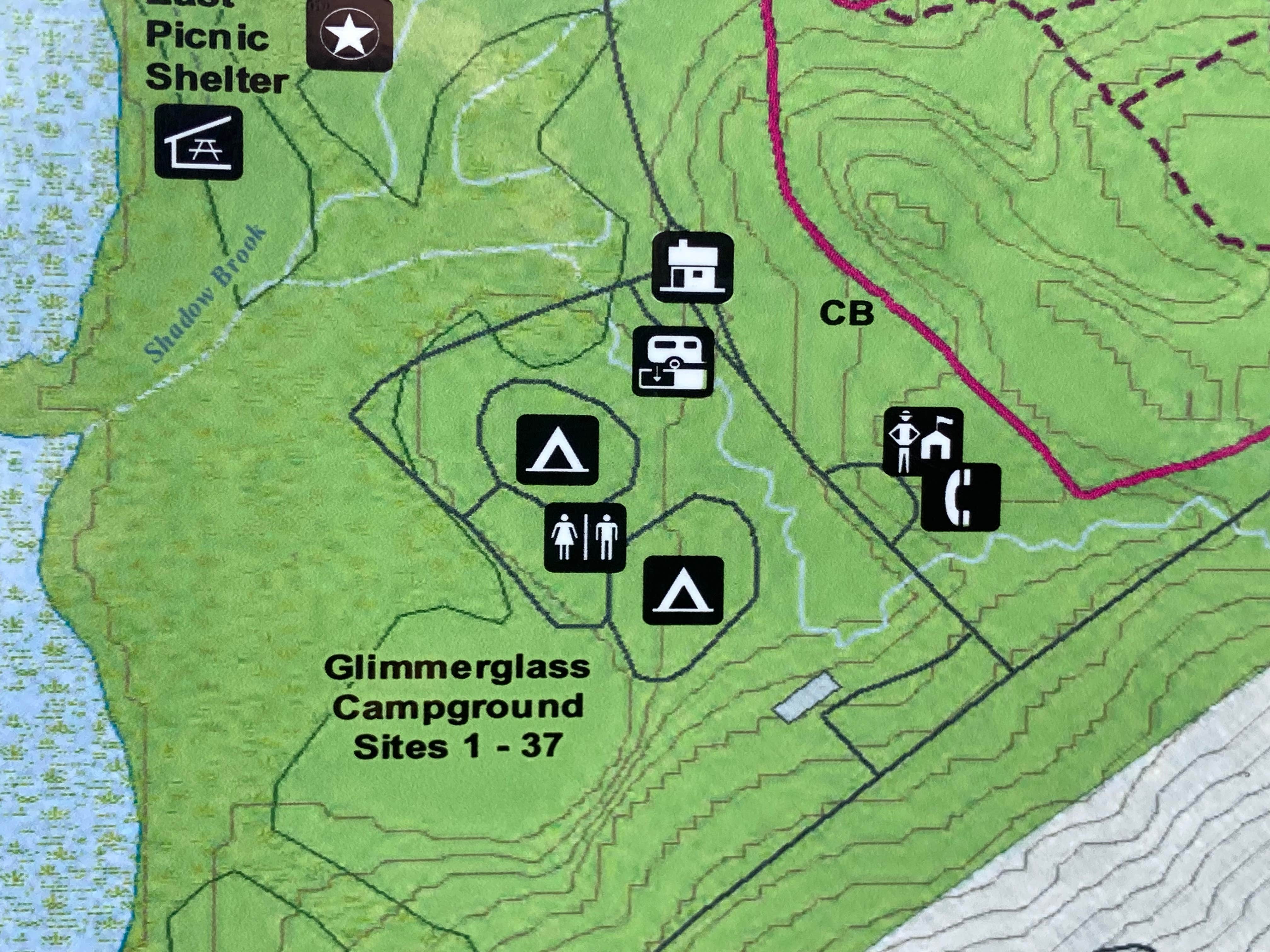 Camper-submitted photo at Glimmerglass State Park Campground near Fort Plain, NY