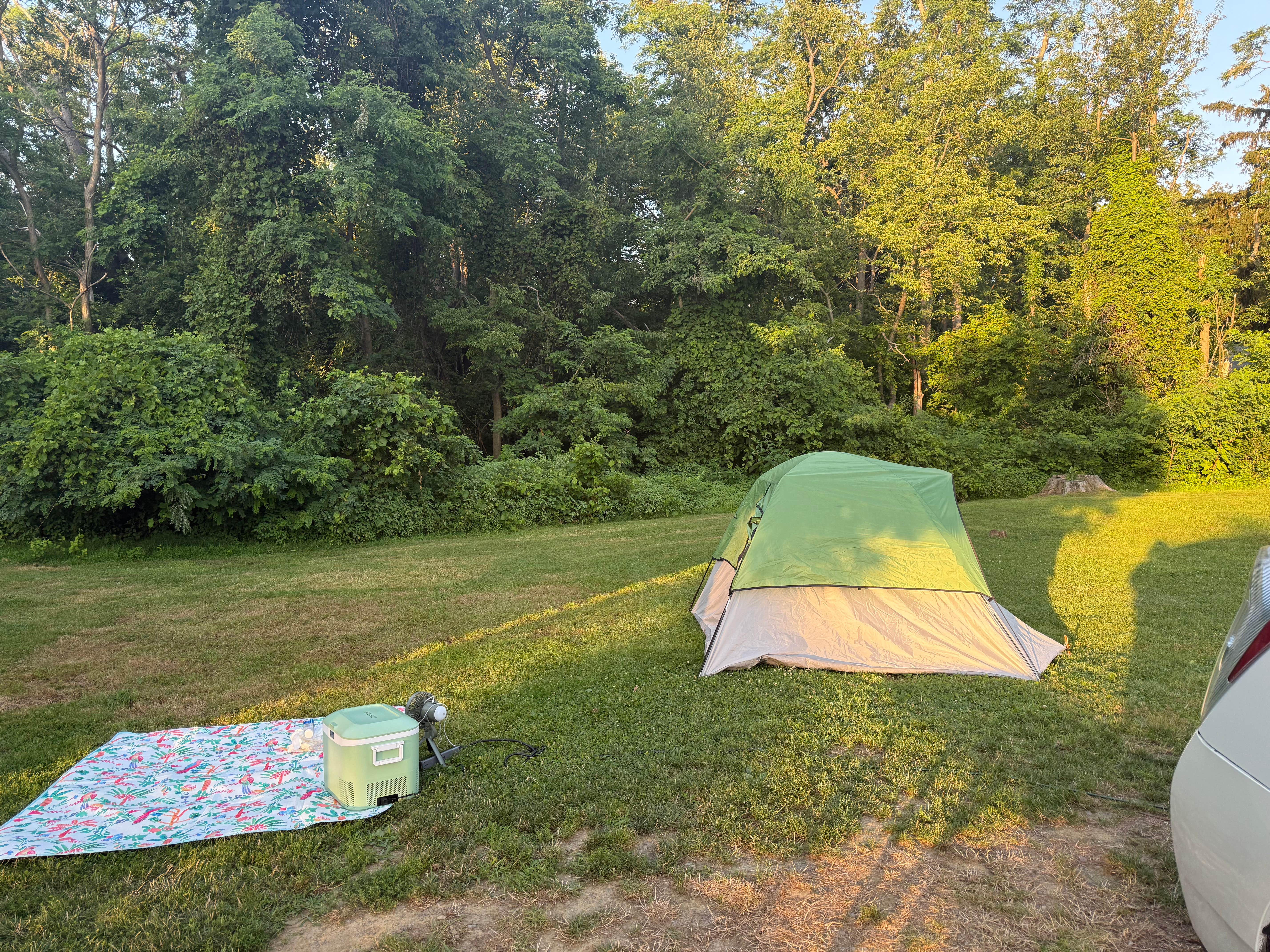 Layla P.'s photo at Lake Erie State Park Campground near North Collins, NY