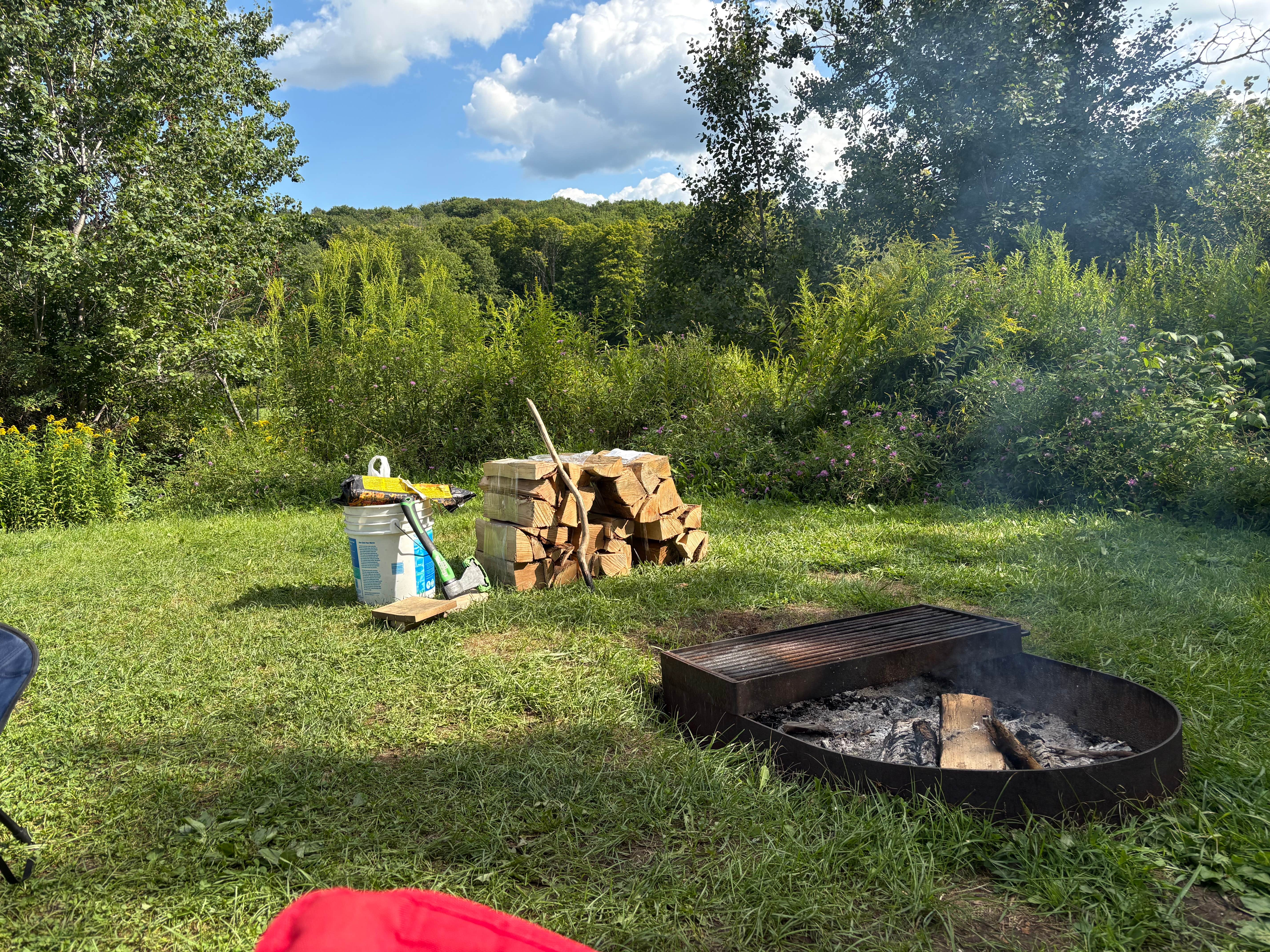 Camper-submitted photo at Oquaga Creek State Park Campground near Deposit, NY