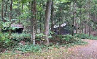 Janet R.'s photo of a cabin at Robert H. Treman State Park Campground near Mansfield, PA