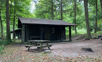 Janet R.'s photo of a cabin at Robert H. Treman State Park Campground near West Danby, NY