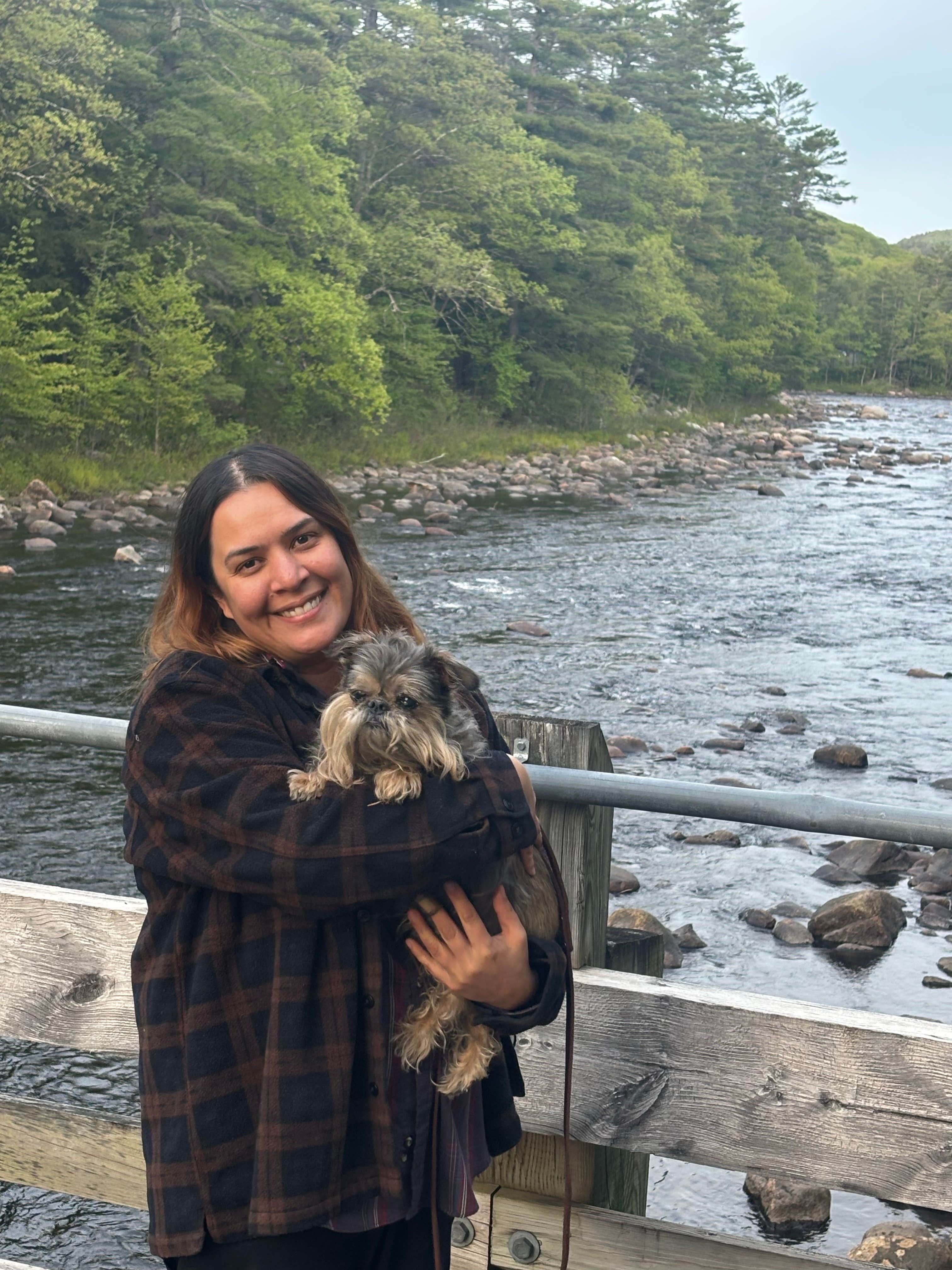 Emily F.'s photo of camping with pets at Sacandaga Campground — Adirondack Preserve near Pattersonville, NY