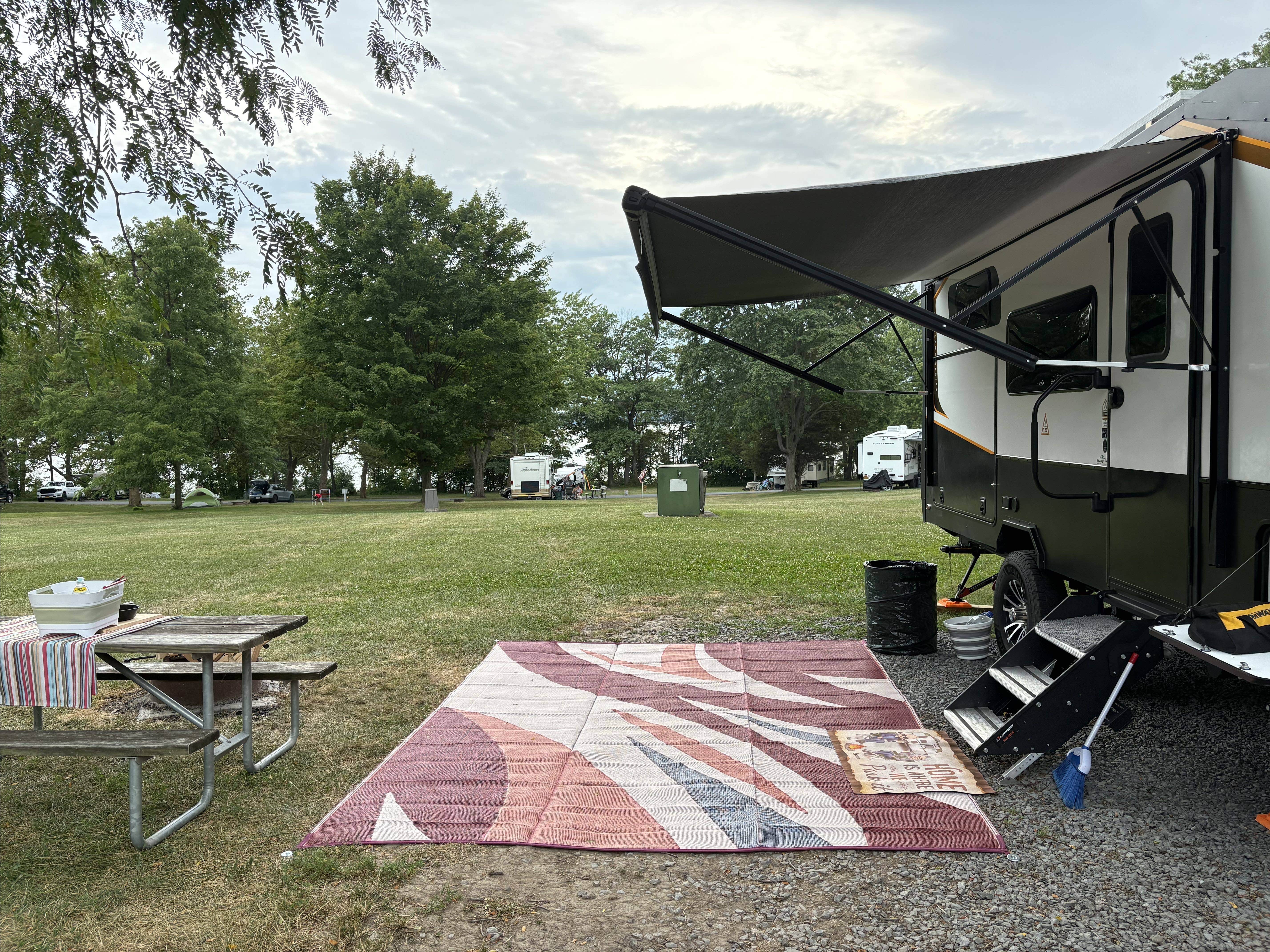 Adam and Suzanne B.'s photo at Sampson State Park Campground near Willard, NY