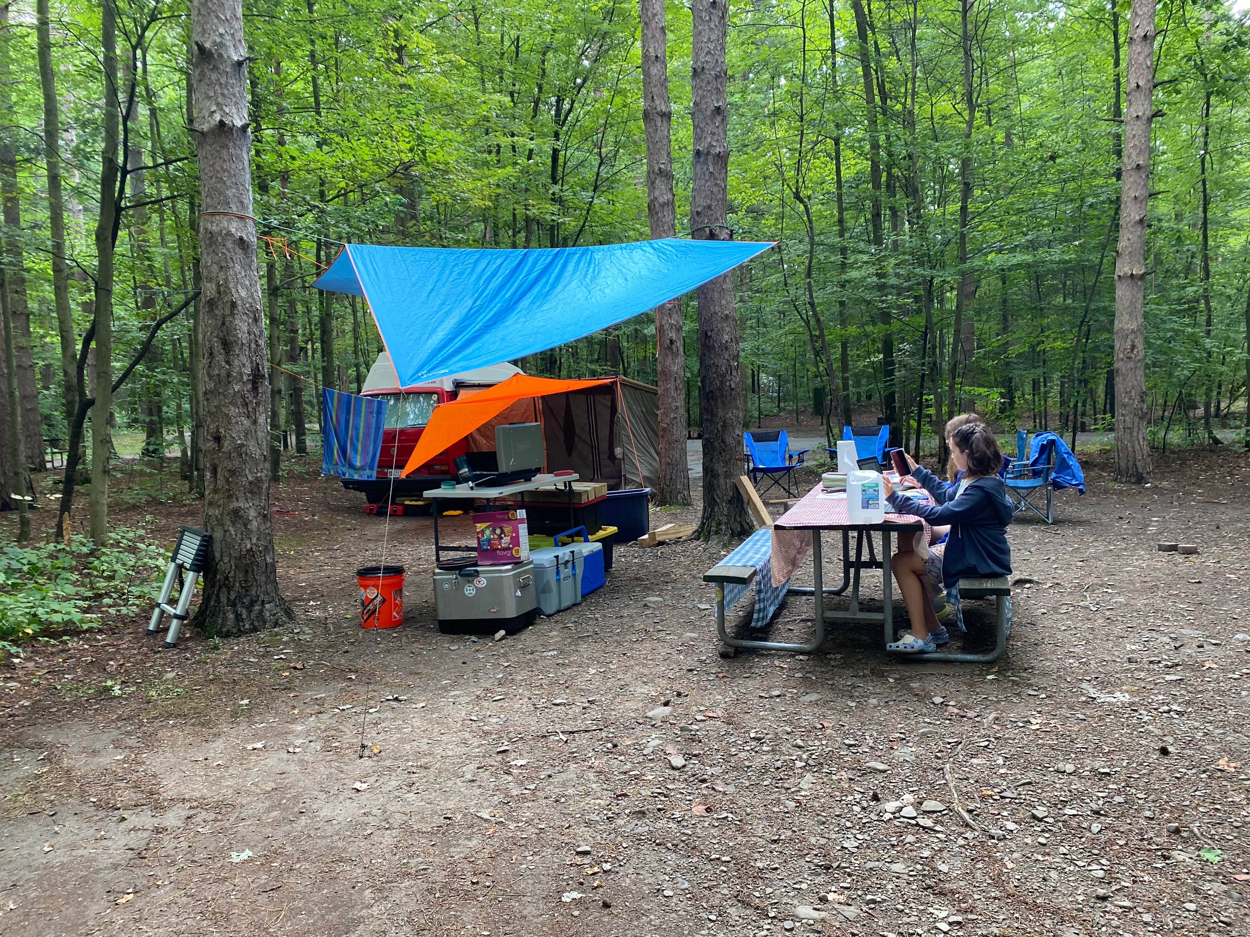 Terry K.'s photo at Watkins Glen State Park Campground near Alpine, NY