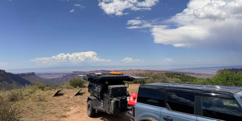 Camper submitted image from Dispersed Campsite Next to Overlook