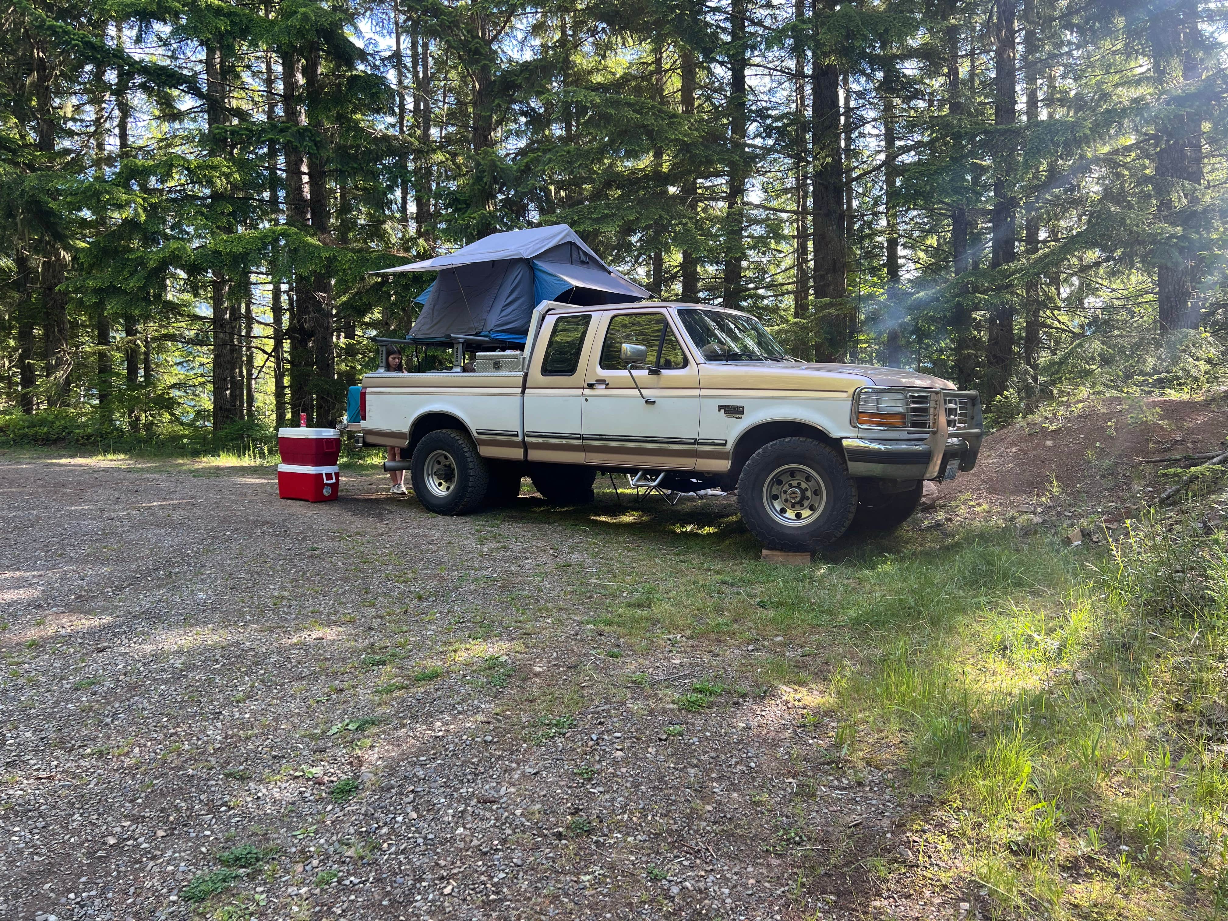 Spencer L.'s photo of a dispersed camping area at NF-2419 Dispersed Site near Port Angeles, WA