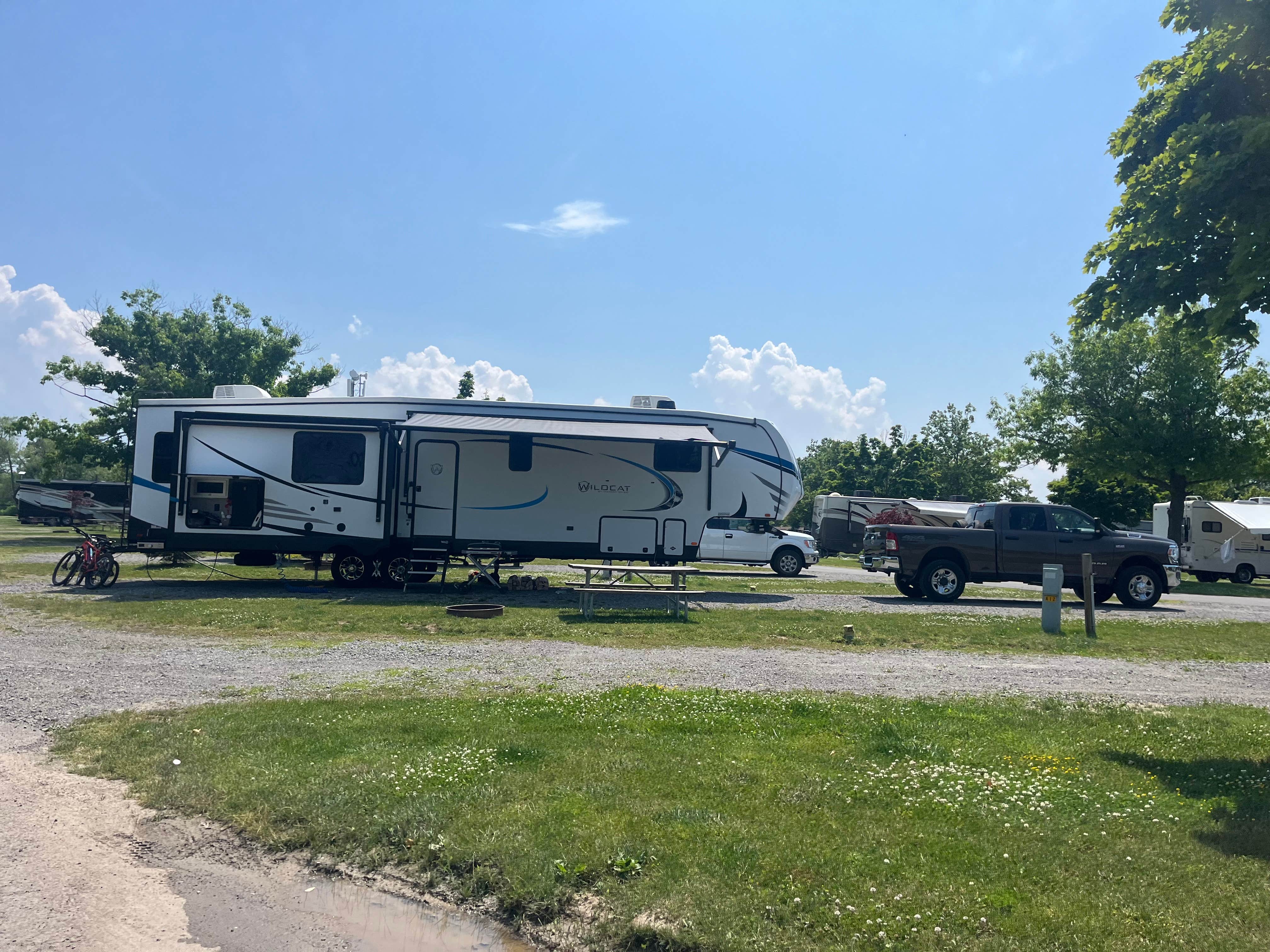 Stephanie H.'s photo of rv camping at Niagara Falls/Grand Island KOA Holiday near Eden, NY