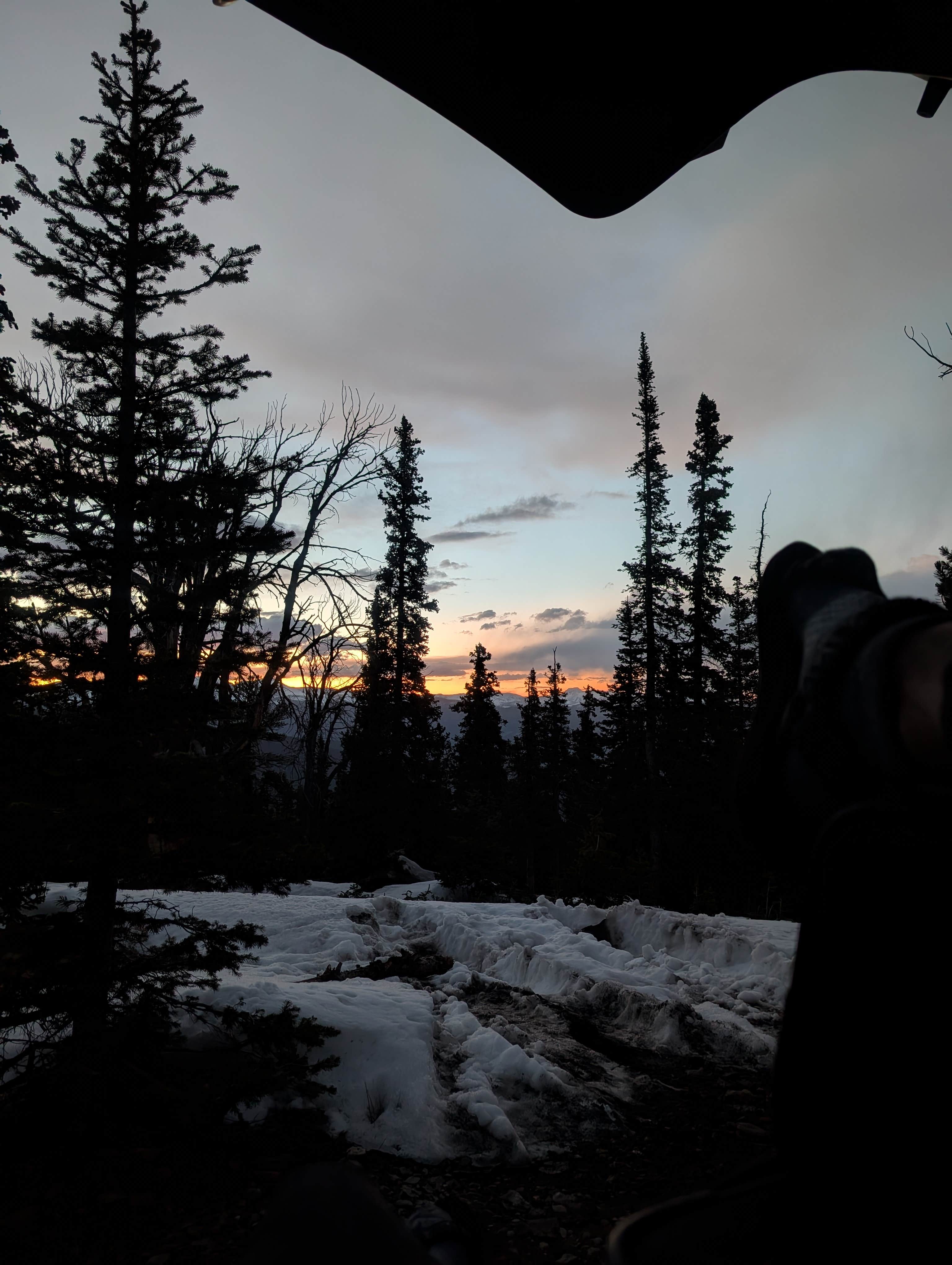 Camper-submitted photo at Nice Pull Off Dispersed Site near Conifer, CO