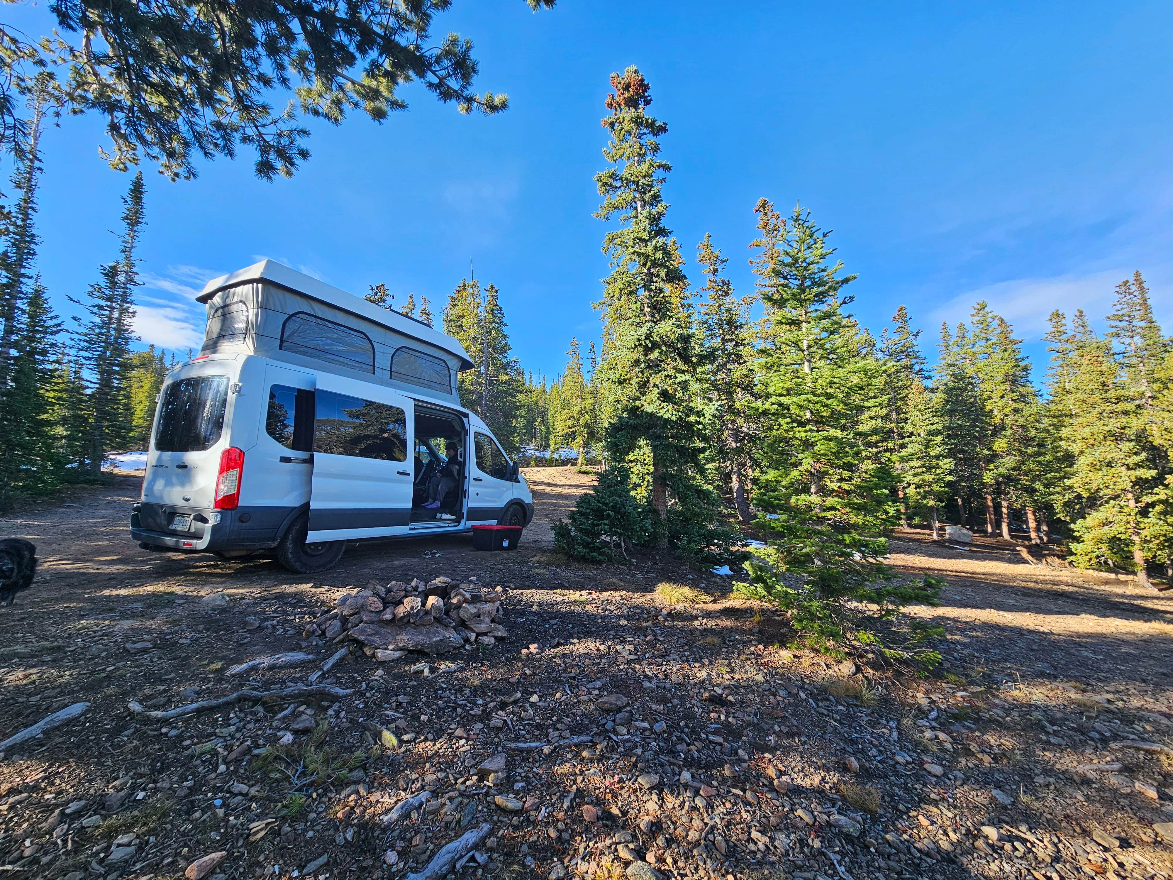 Camper-submitted photo at Nice Pull Off Dispersed Site near Conifer, CO