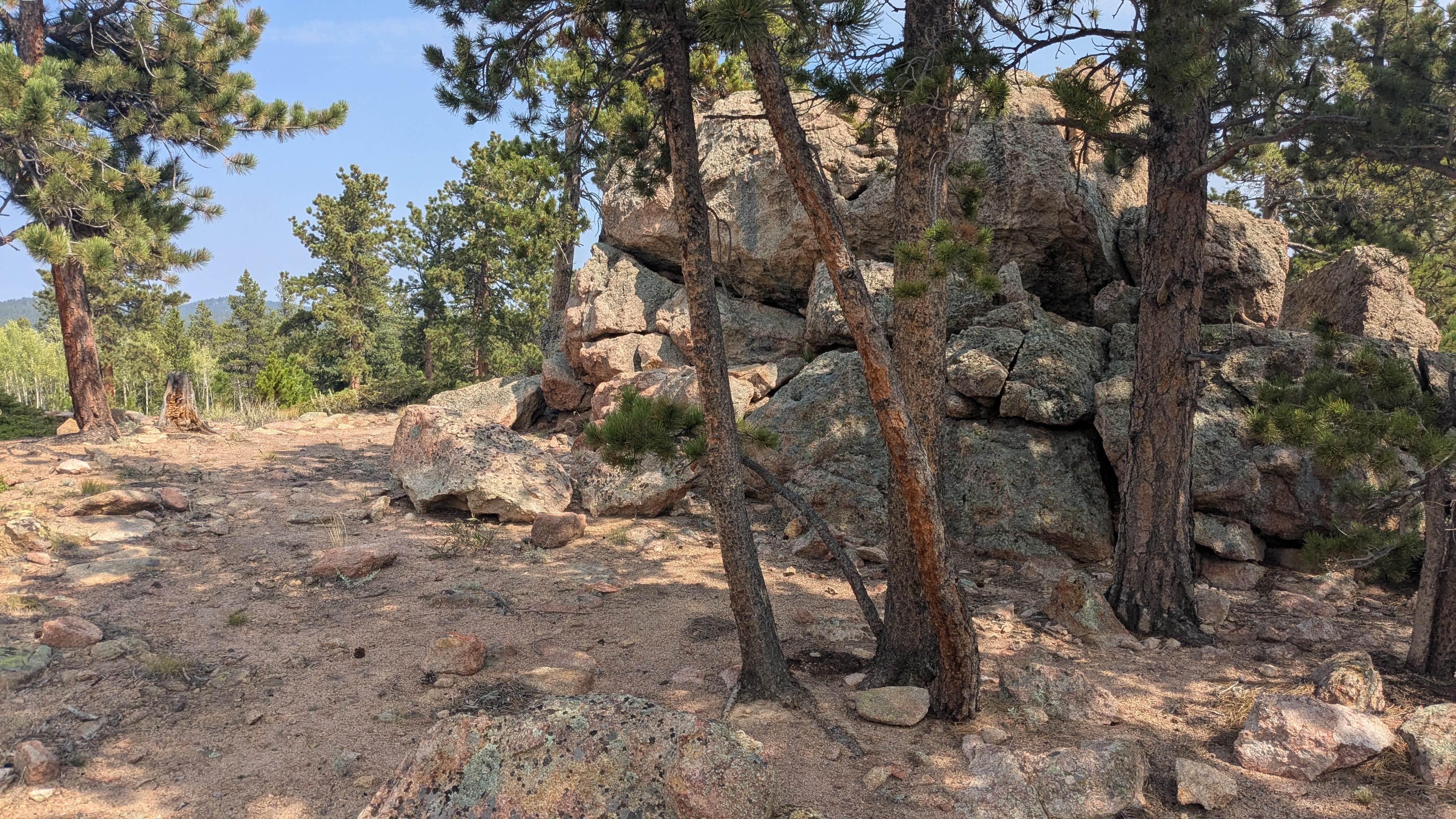 Camper-submitted photo at Nice view of Gold Lake near Hygiene, CO