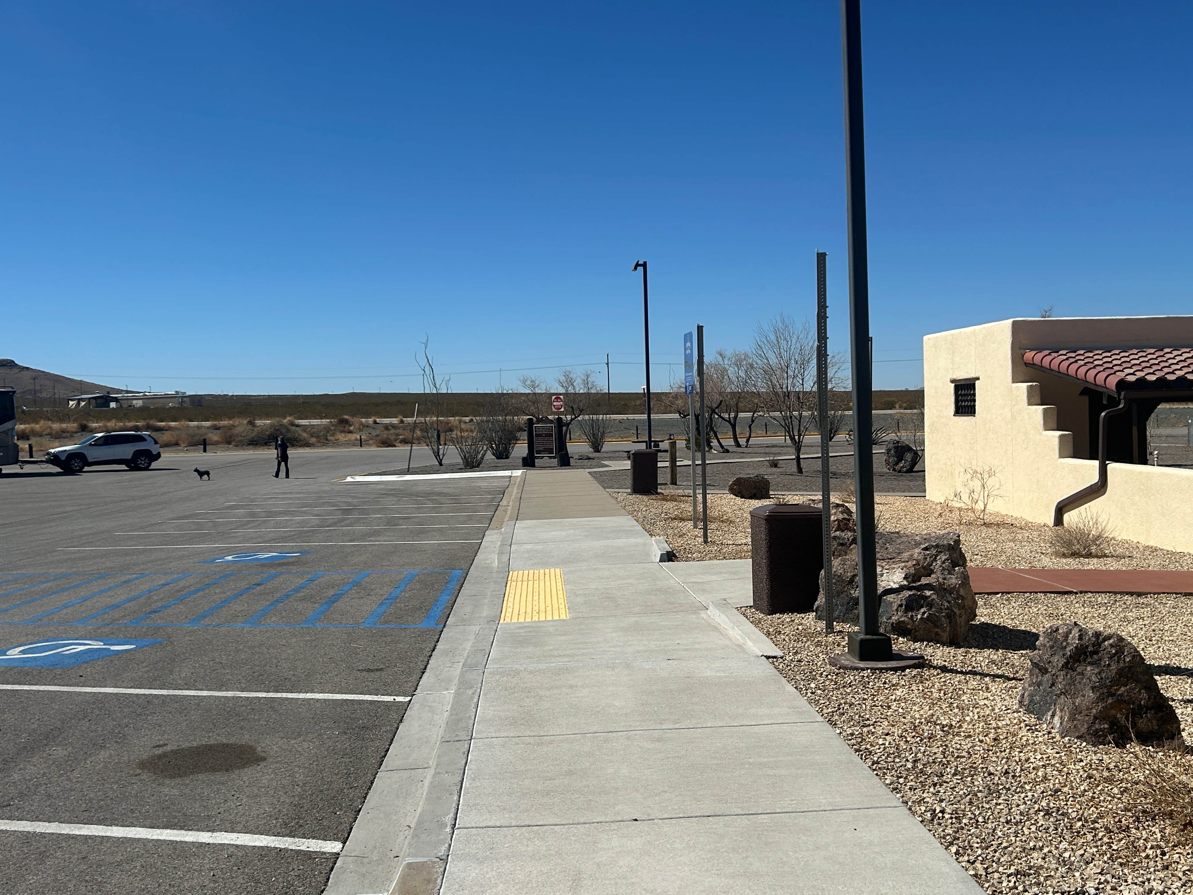 ken's photo of camping with pets at NM Welcome Center near Duncan, AZ