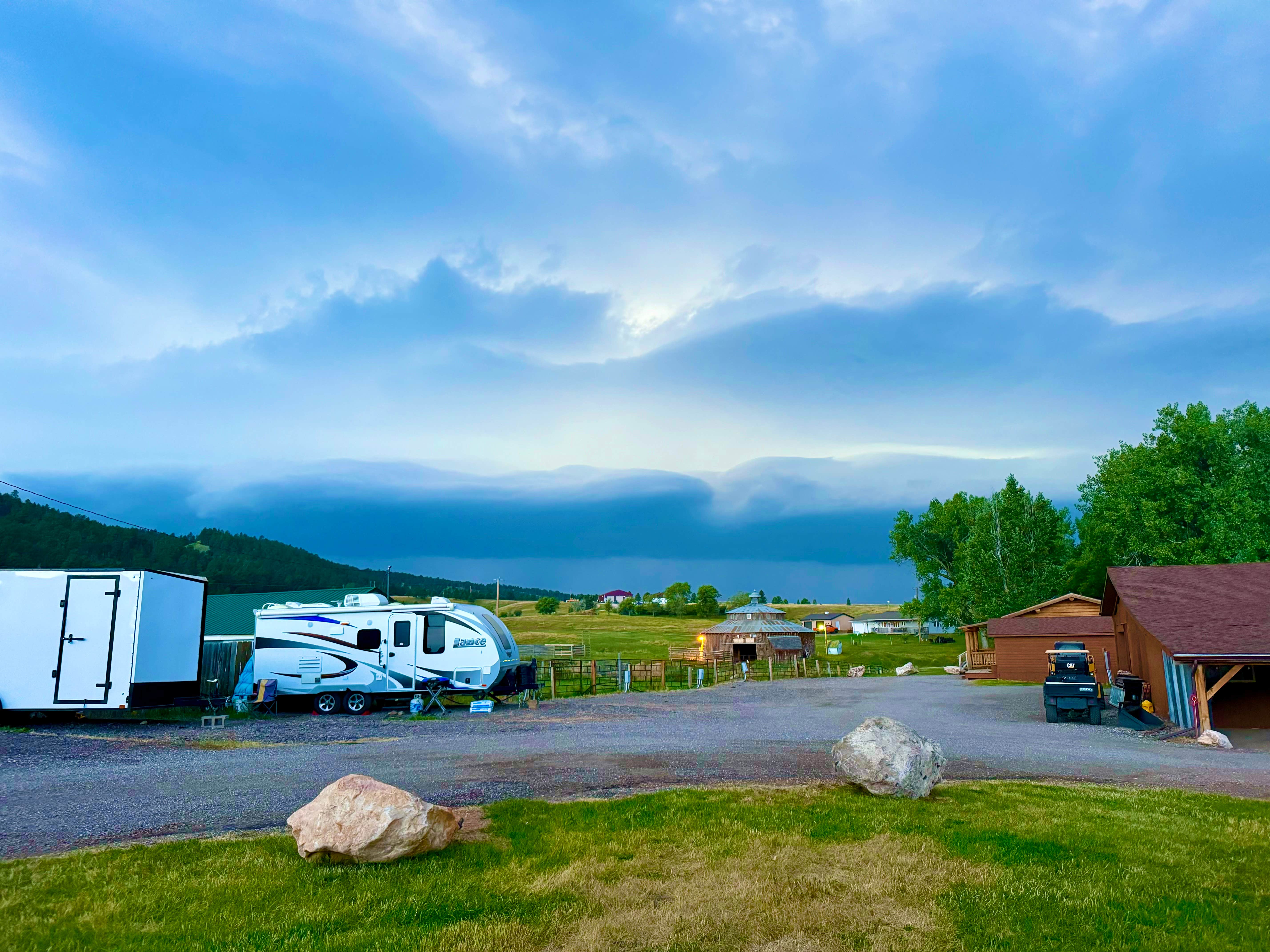 Paulina B.'s photo of rv camping at No Name City Luxury Cabins & RV near Sturgis, SD
