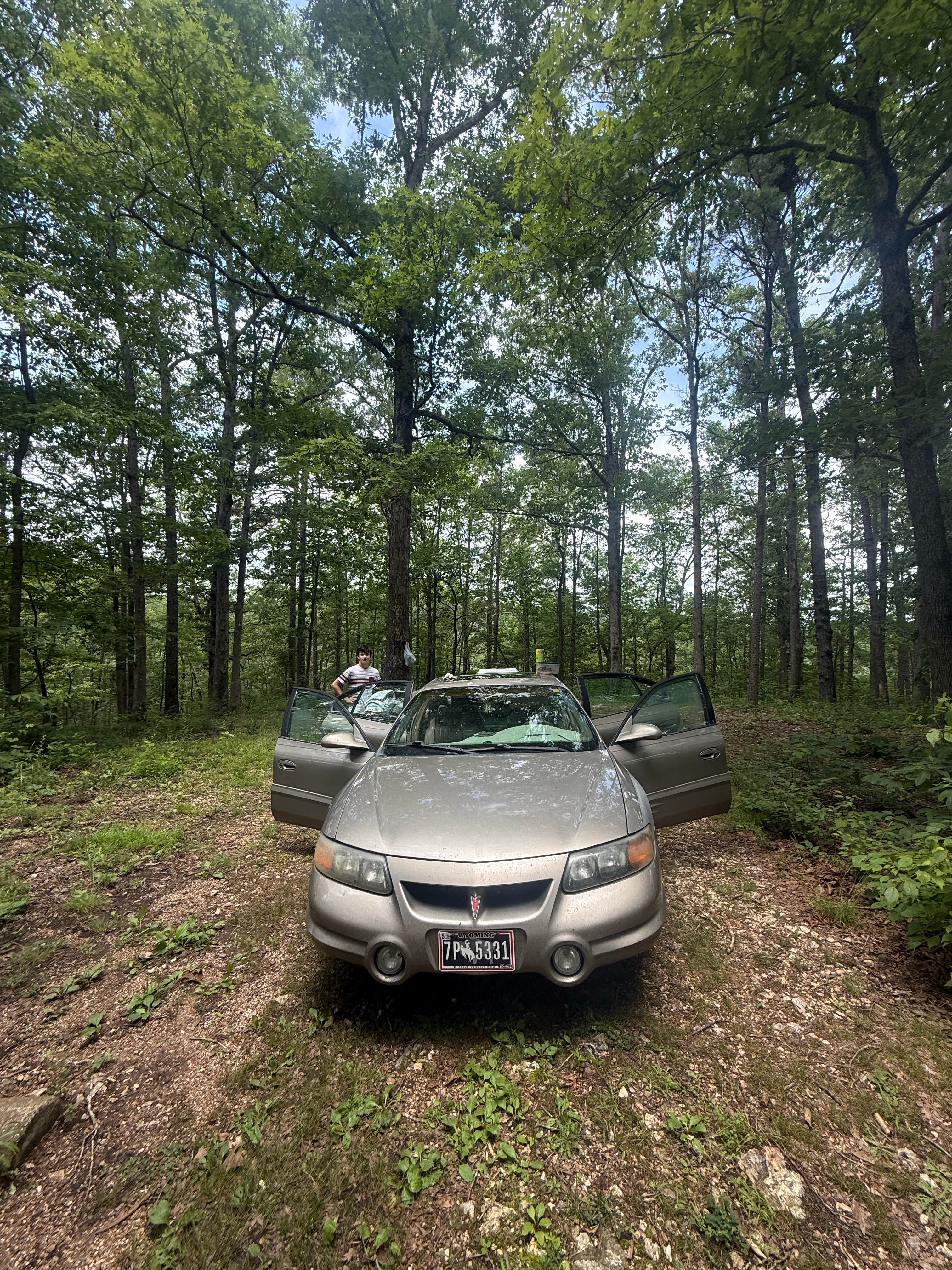 Camper-submitted photo at Noblett Lake Dispersed Camping near Vanzant, MO