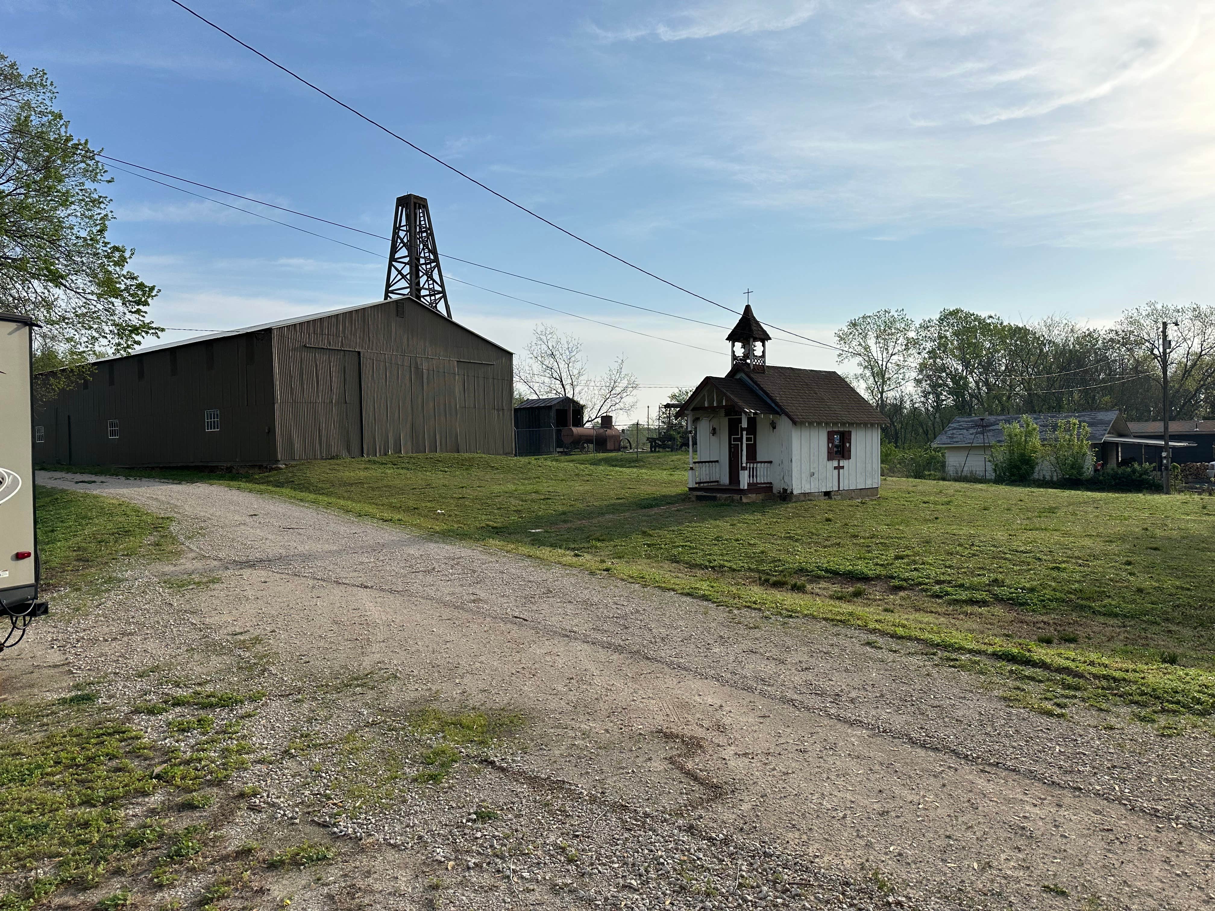 Camper-submitted photo at Norman No.1 Museum RV Park near Iola, KS
