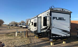 Mike M.'s photo of rv camping at North Area Campground — Storrie Lake State Park near Ribera, NM