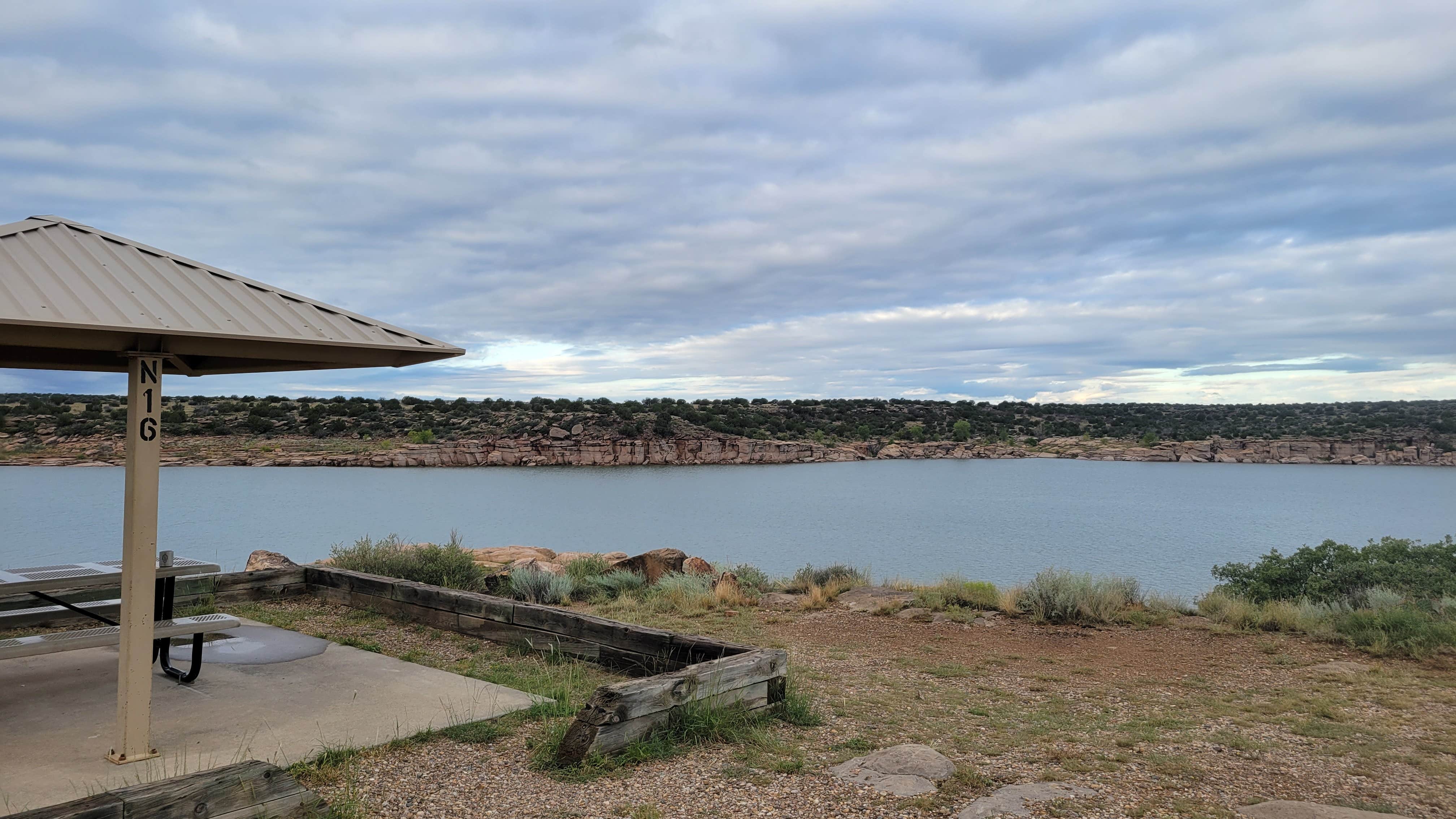 Camper-submitted photo at North Campground Area — Conchas Lake State Park near Conchas Dam, NM