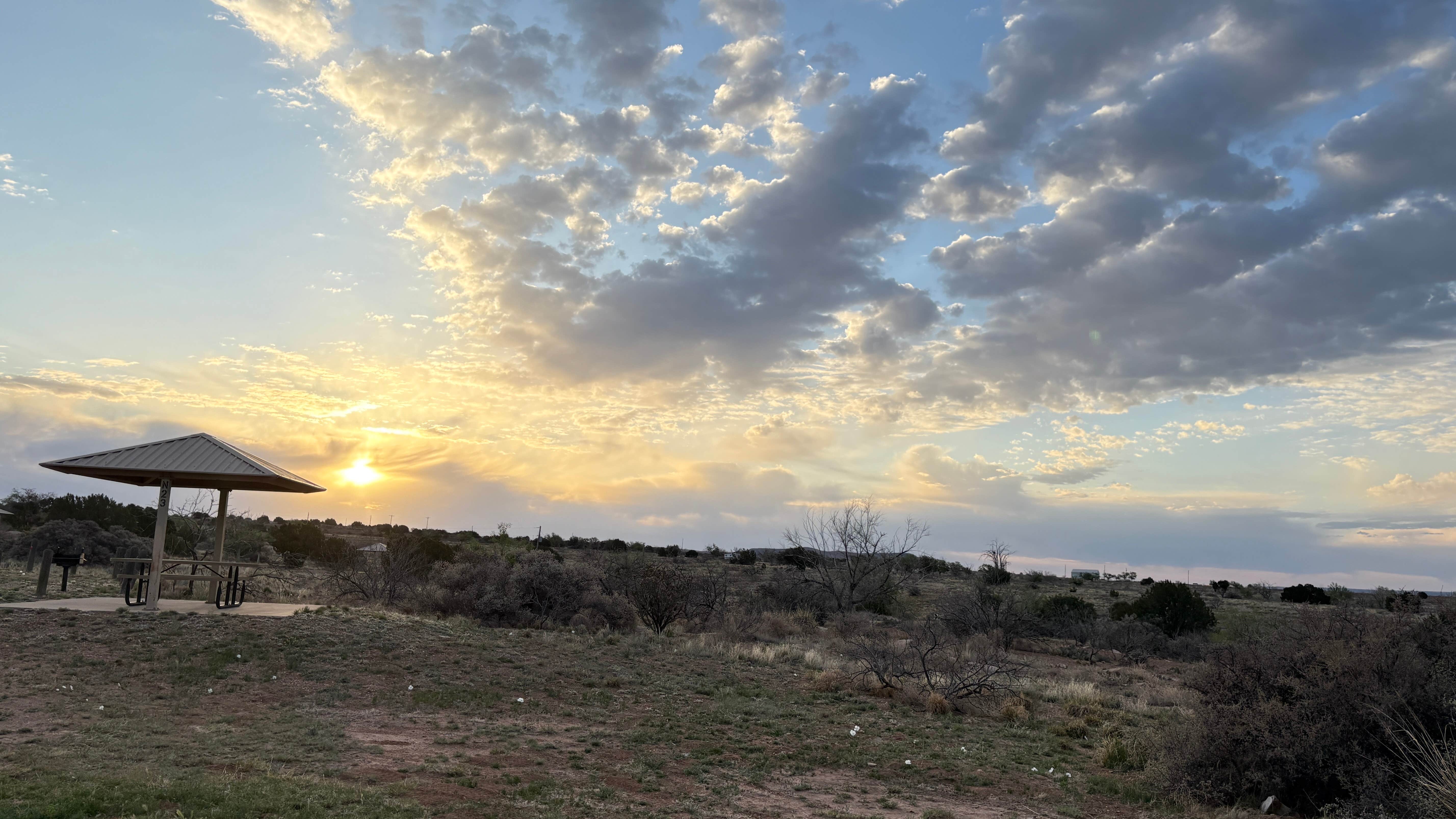 Camper-submitted photo at North Campground Area — Conchas Lake State Park near Conchas Dam, NM