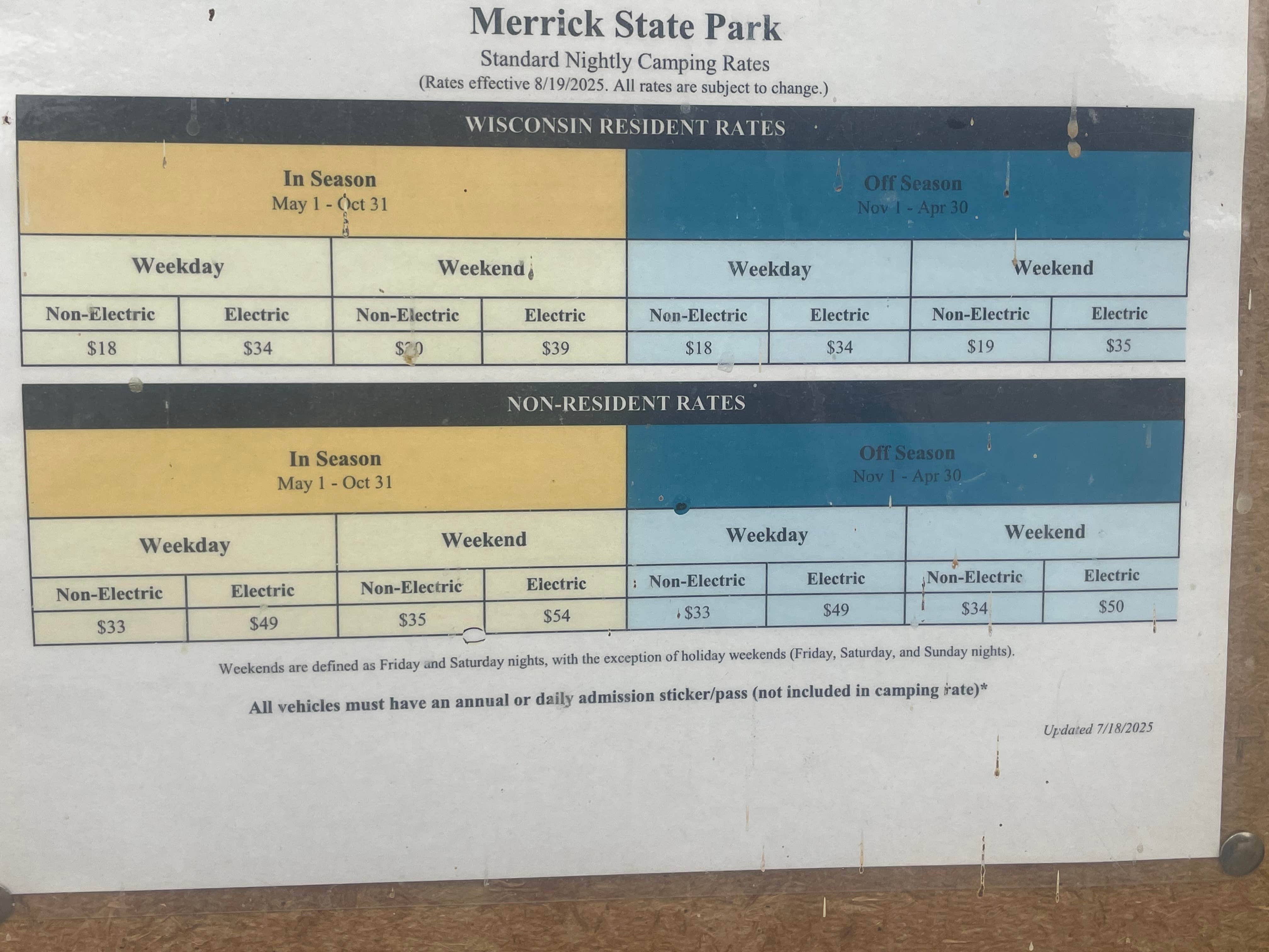 Camper submitted image from North Campground — Merrick State Park - 2