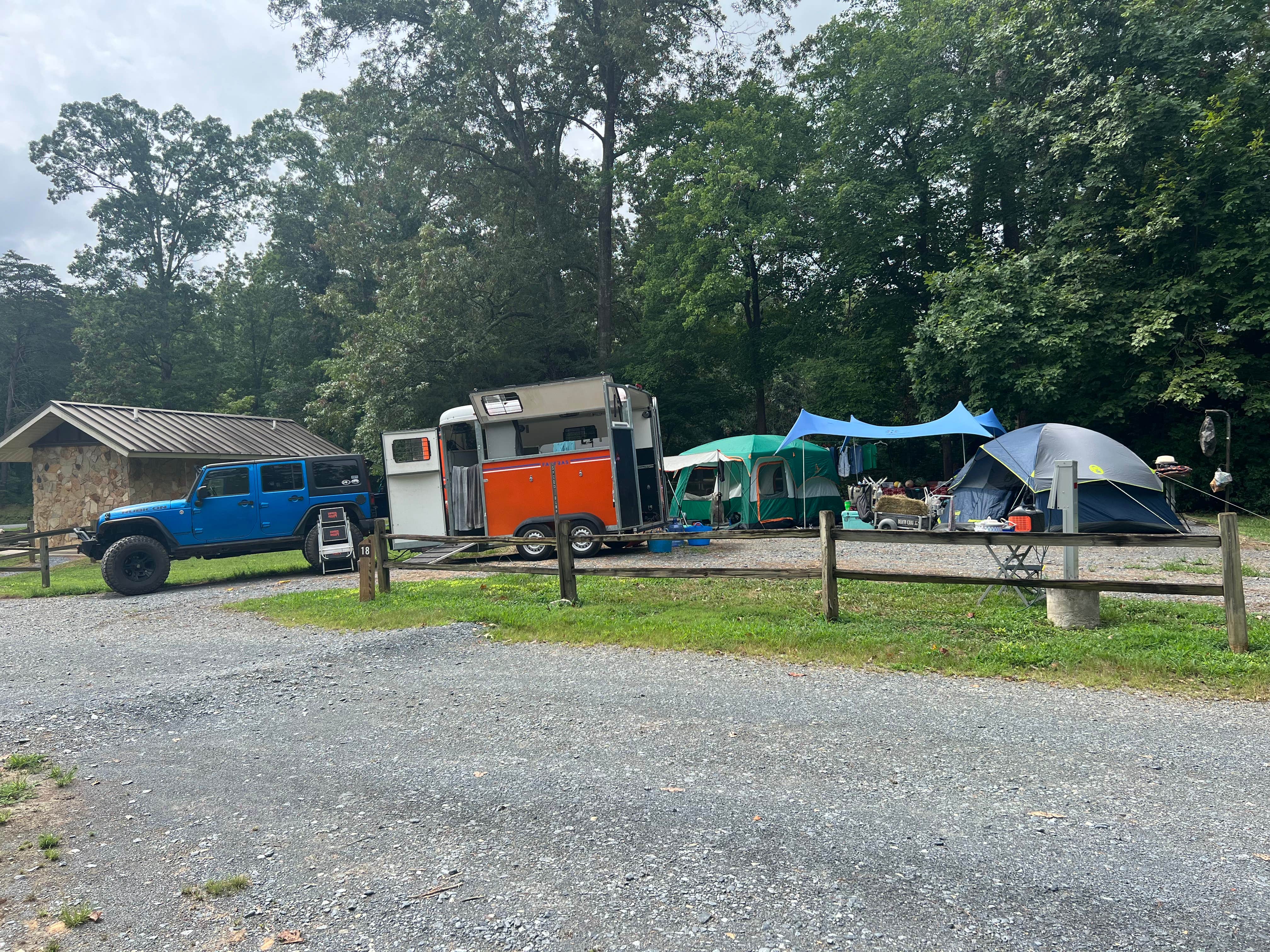 Jackie S.'s photo at Canebrake Horse Camp near Albemarle, NC
