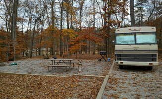 adam B.'s photo of camping with pets at Hibernia Campground — Kerr Lake State Recreation Area near Creedmoor, NC