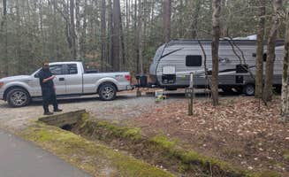 Charli R.'s photo of rv camping at Family Campground — Merchants Millpond State Park near South Mills, NC