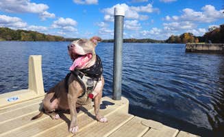 Dan S.'s photo of camping with pets at Oak Hollow City Campground near High Point, NC