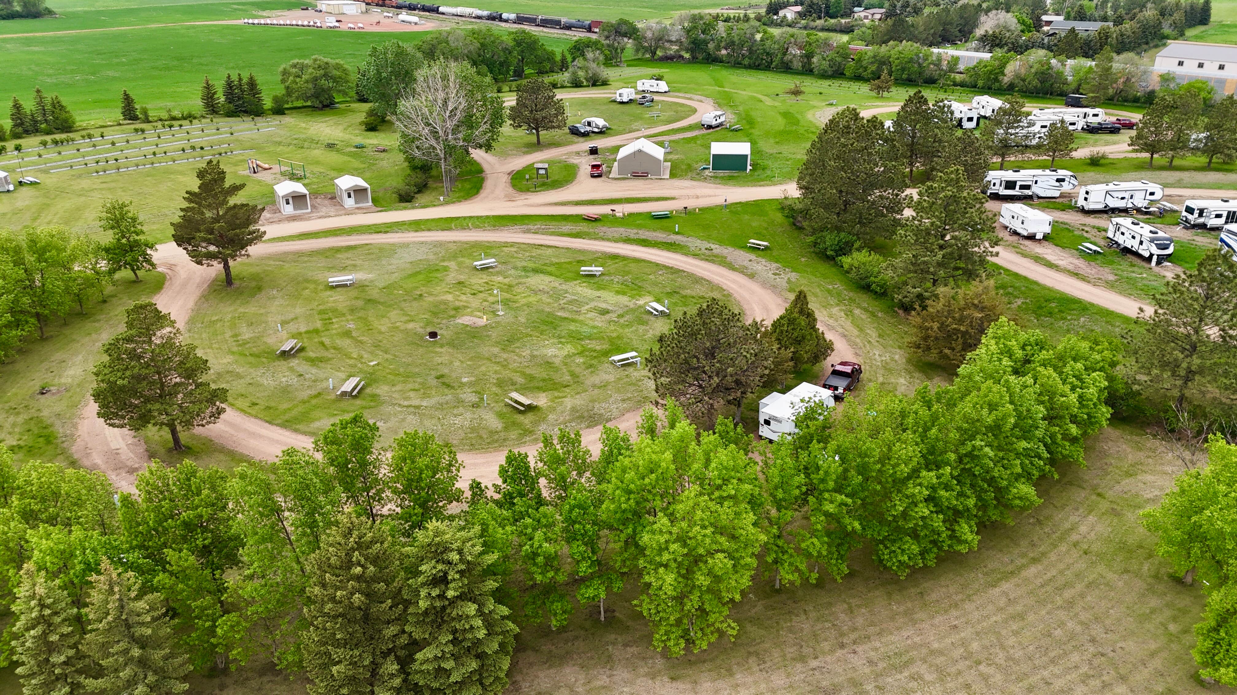 Camper-submitted photo at Butte View Campground near Amidon, ND