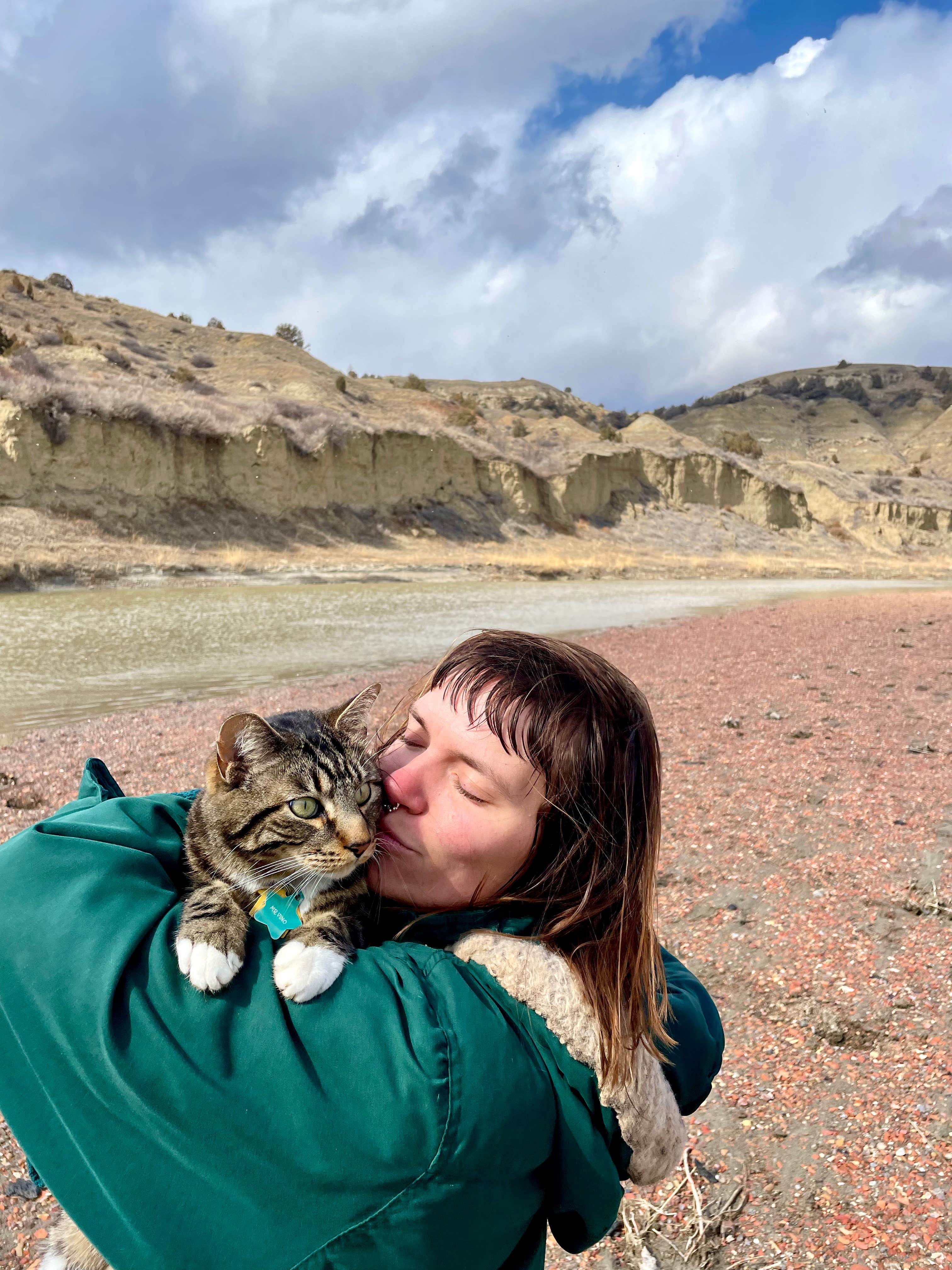 dallas H.'s photo of camping with pets at Cottonwood Campground — Theodore Roosevelt National Park near Fairfield, ND