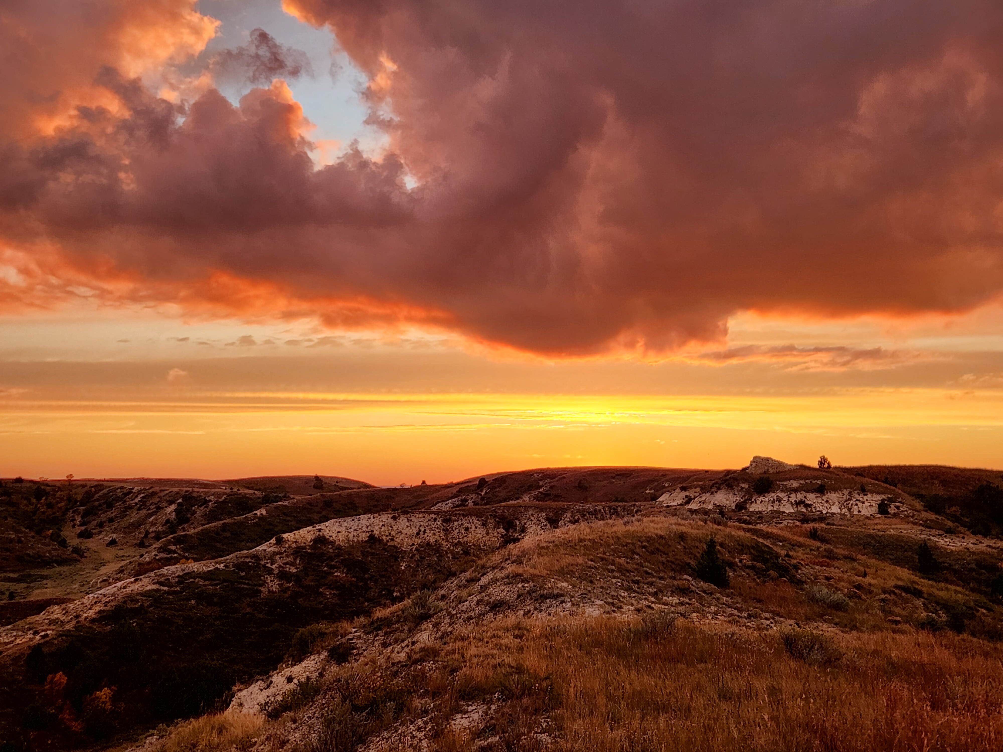 Camper-submitted photo at Elkhorn Campground in North Dakota