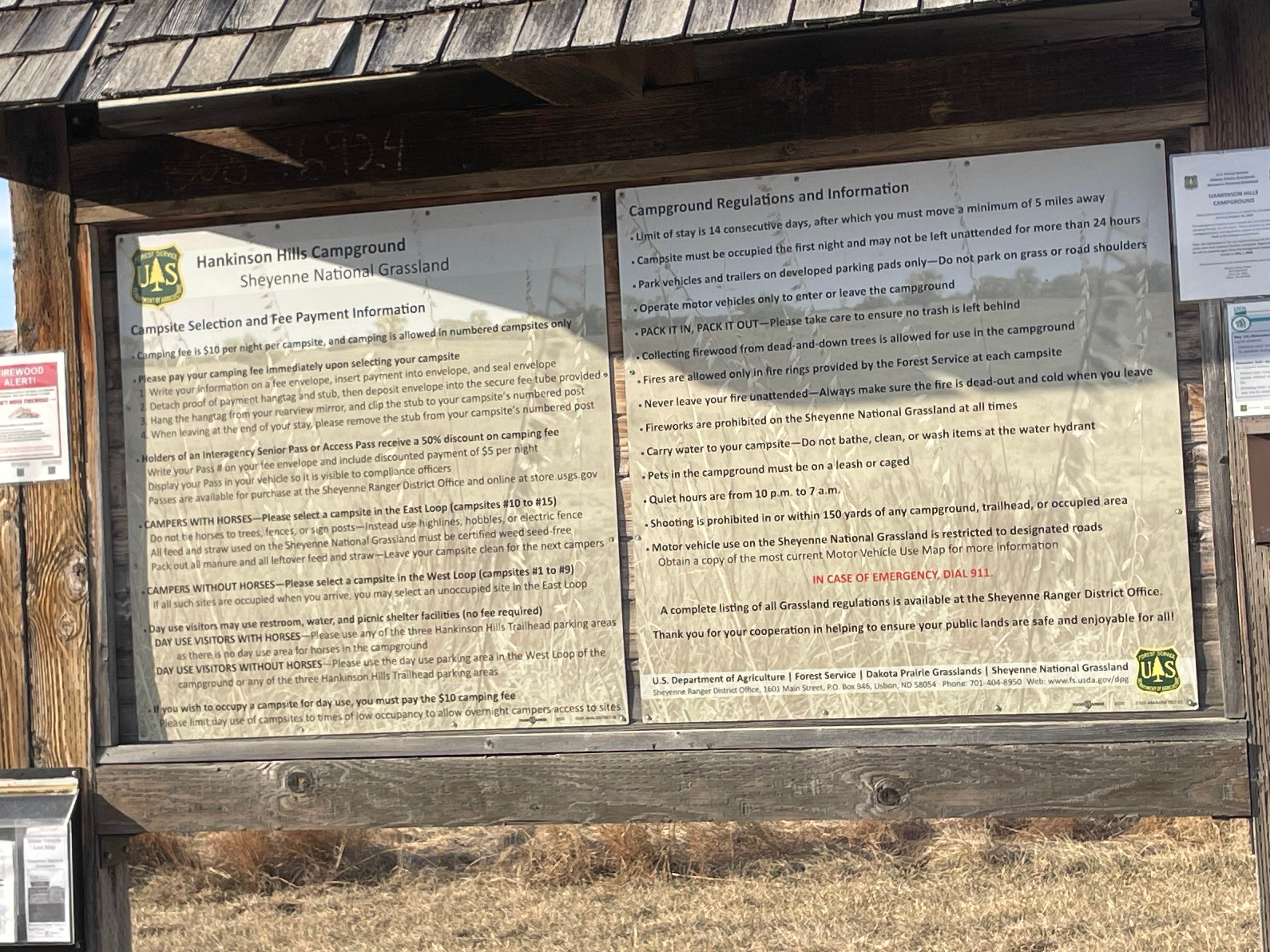 Camper-submitted photo at Hankinson Hills Campground near Wahpeton, ND