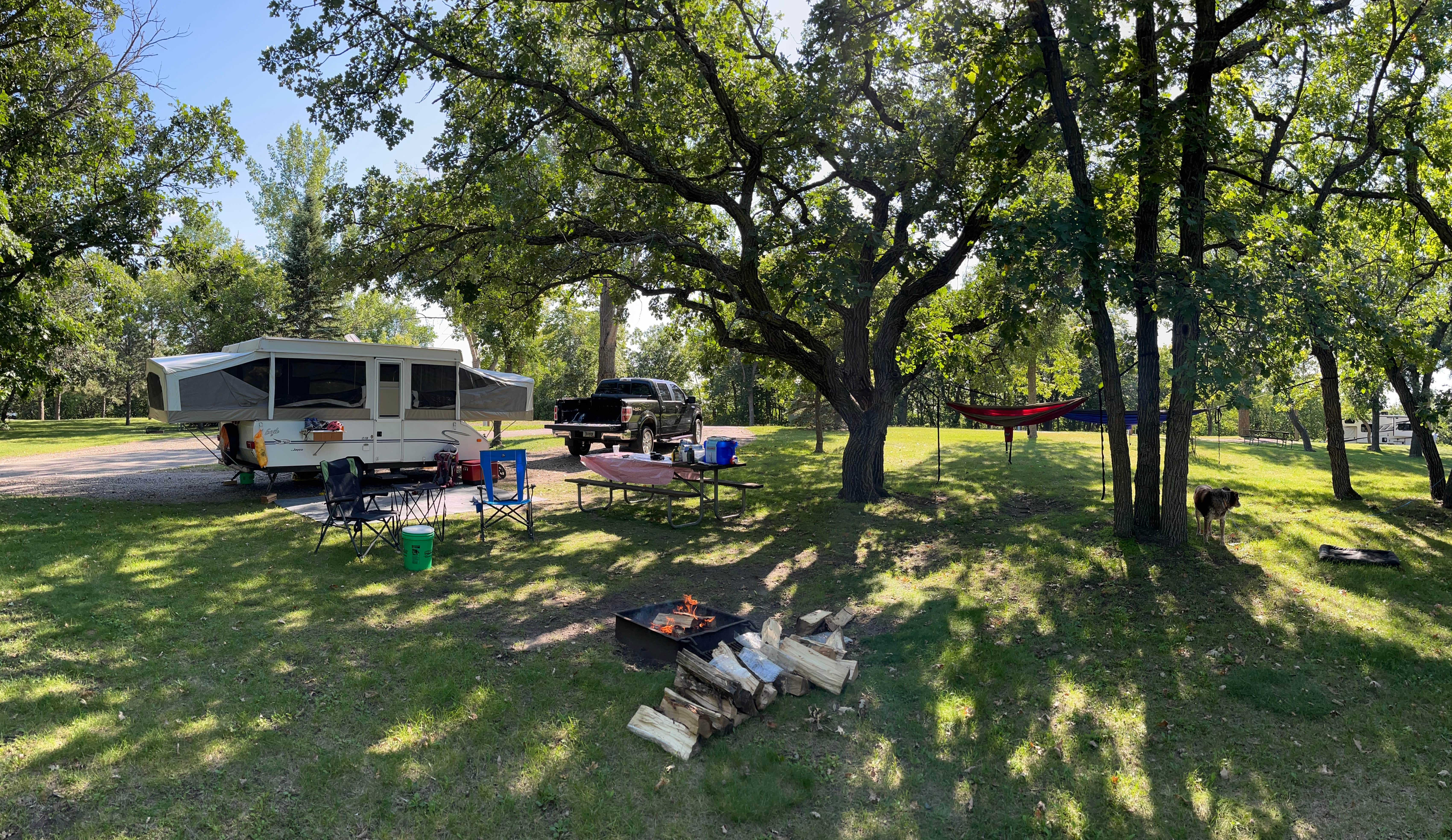 Trevor A.'s photo at Icelandic State Park Campground near Walhalla, ND