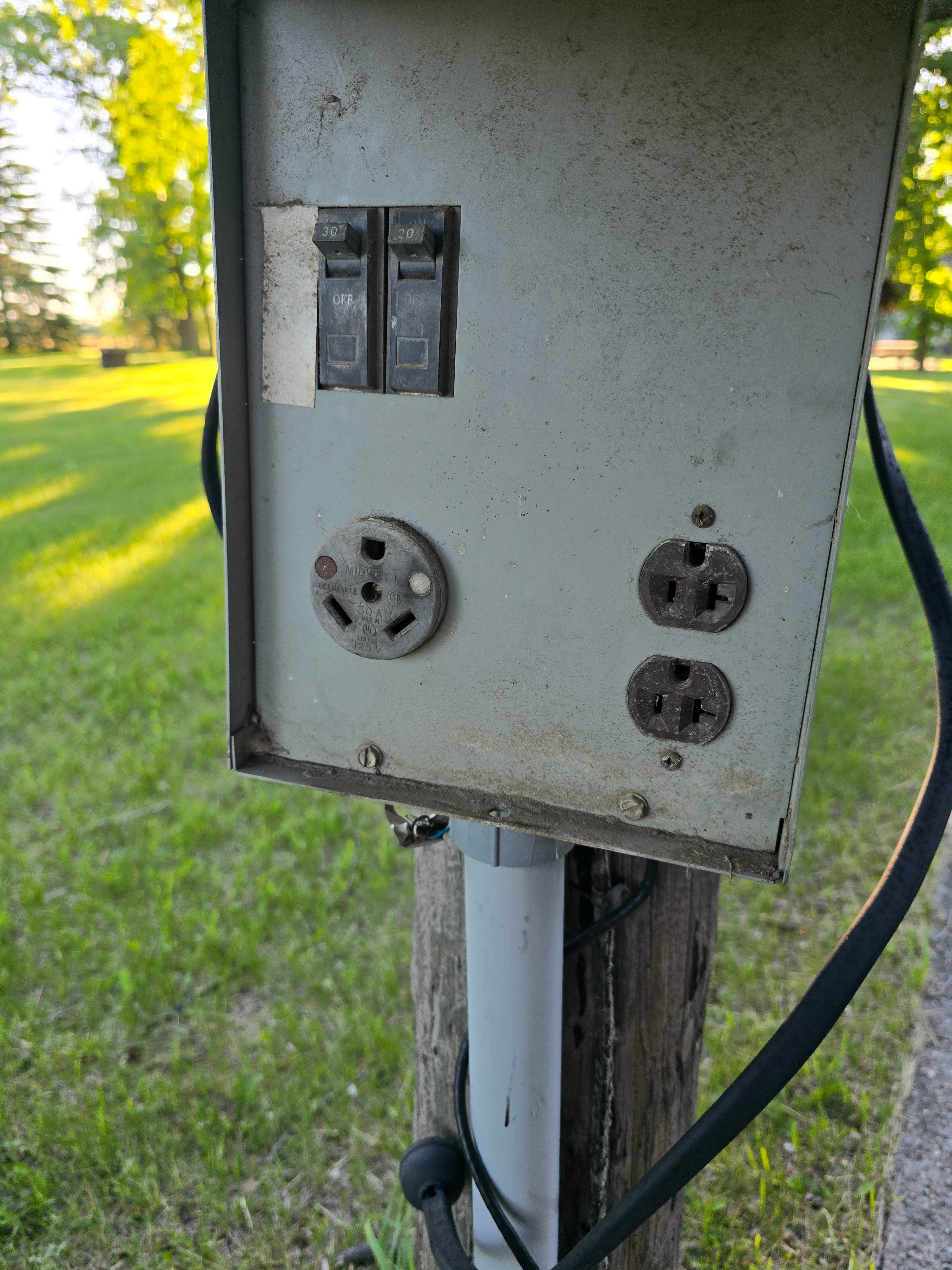 Camper-submitted photo at Legion near Cavalier, ND