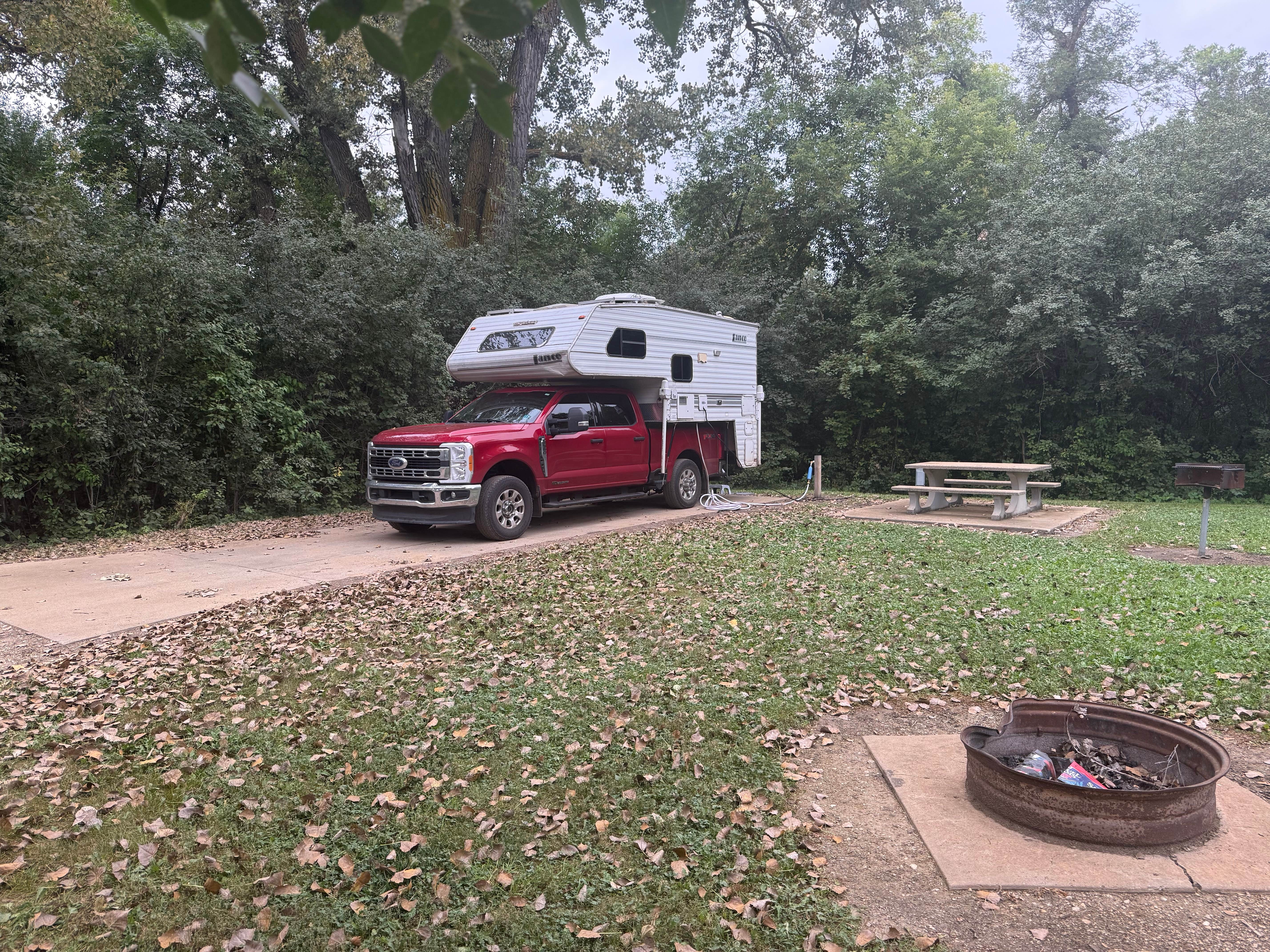 Camper-submitted photo at Sakakawea Park near Garrison, ND